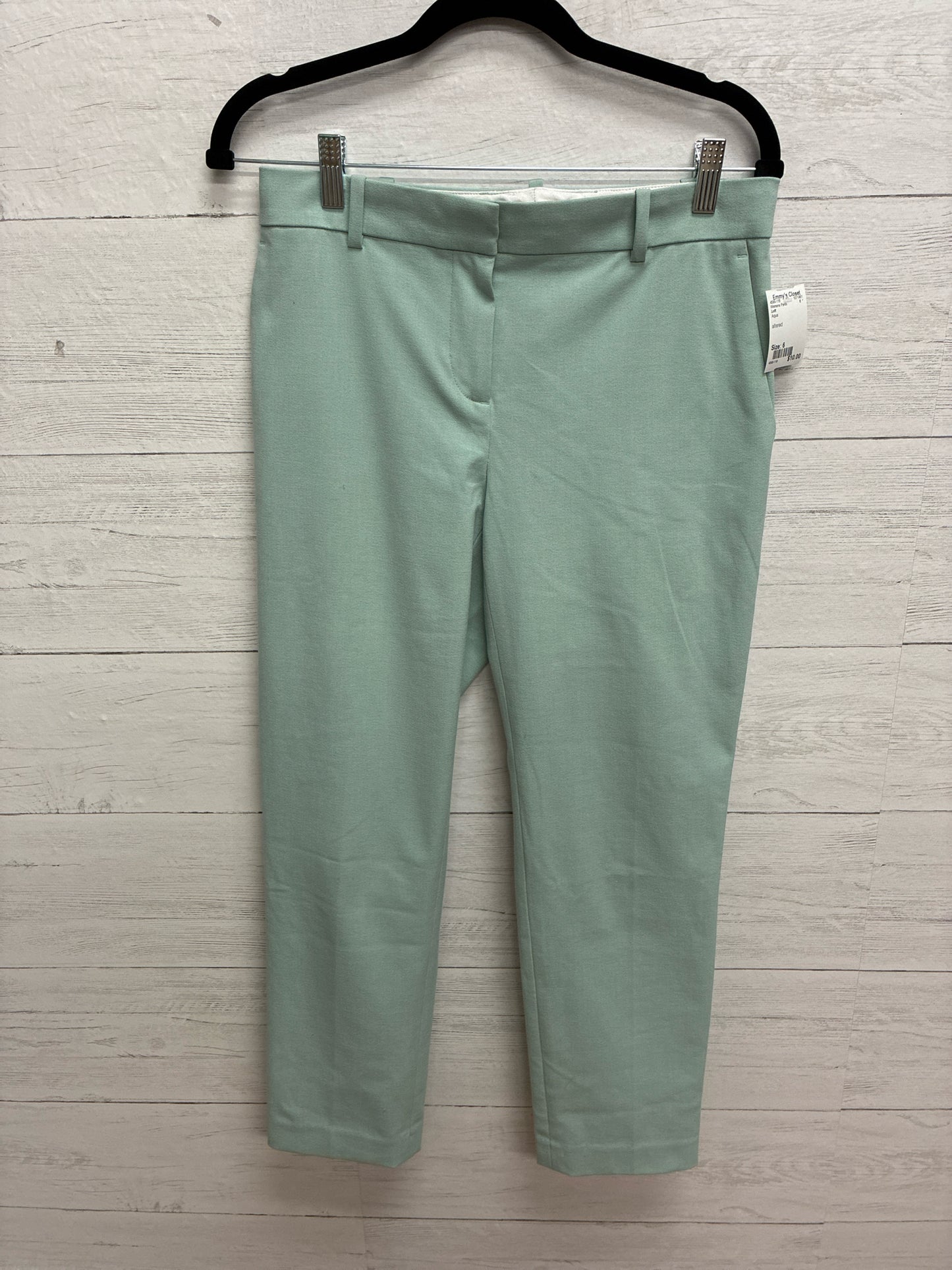 Size 6 Loft Aqua Womens Pants