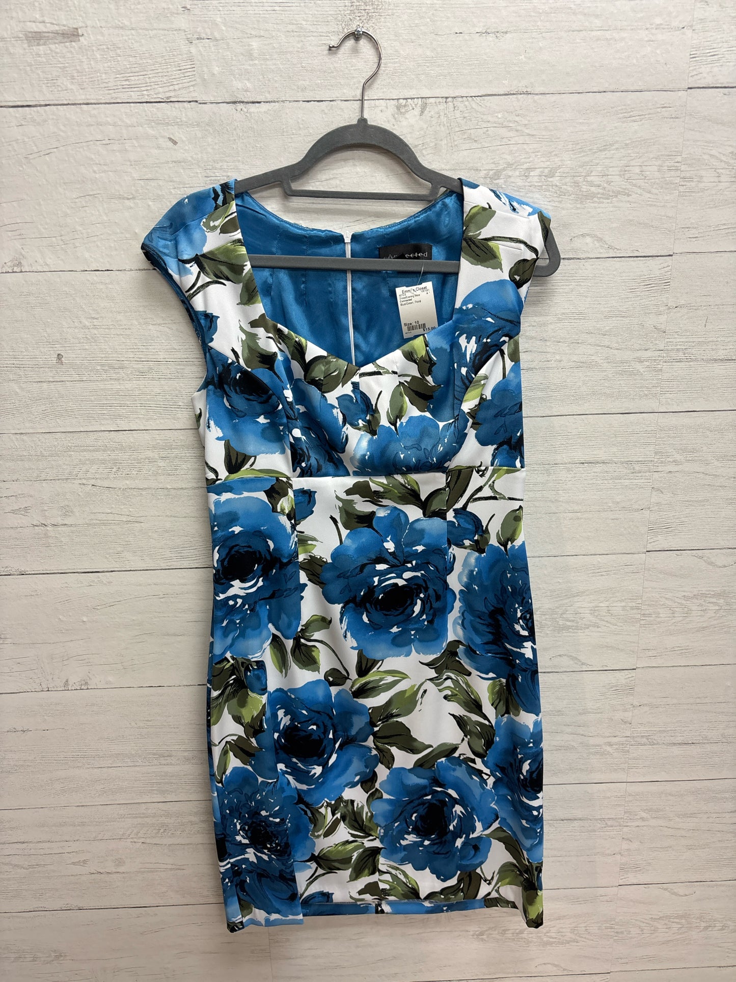 Size 10 Connected Blue/Green Dress/Evening Wear
