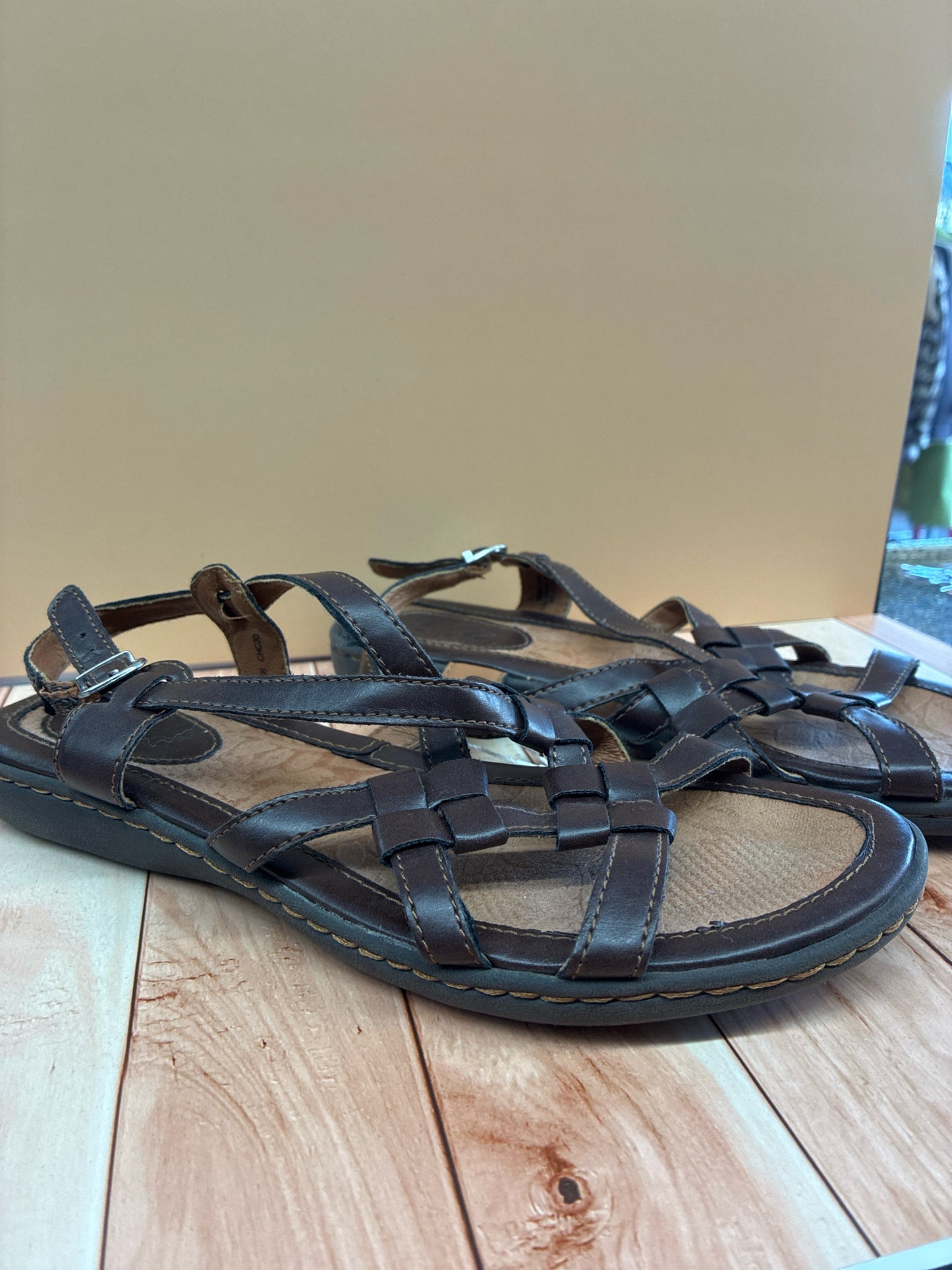 7 BOC Brown Womens Sandal
