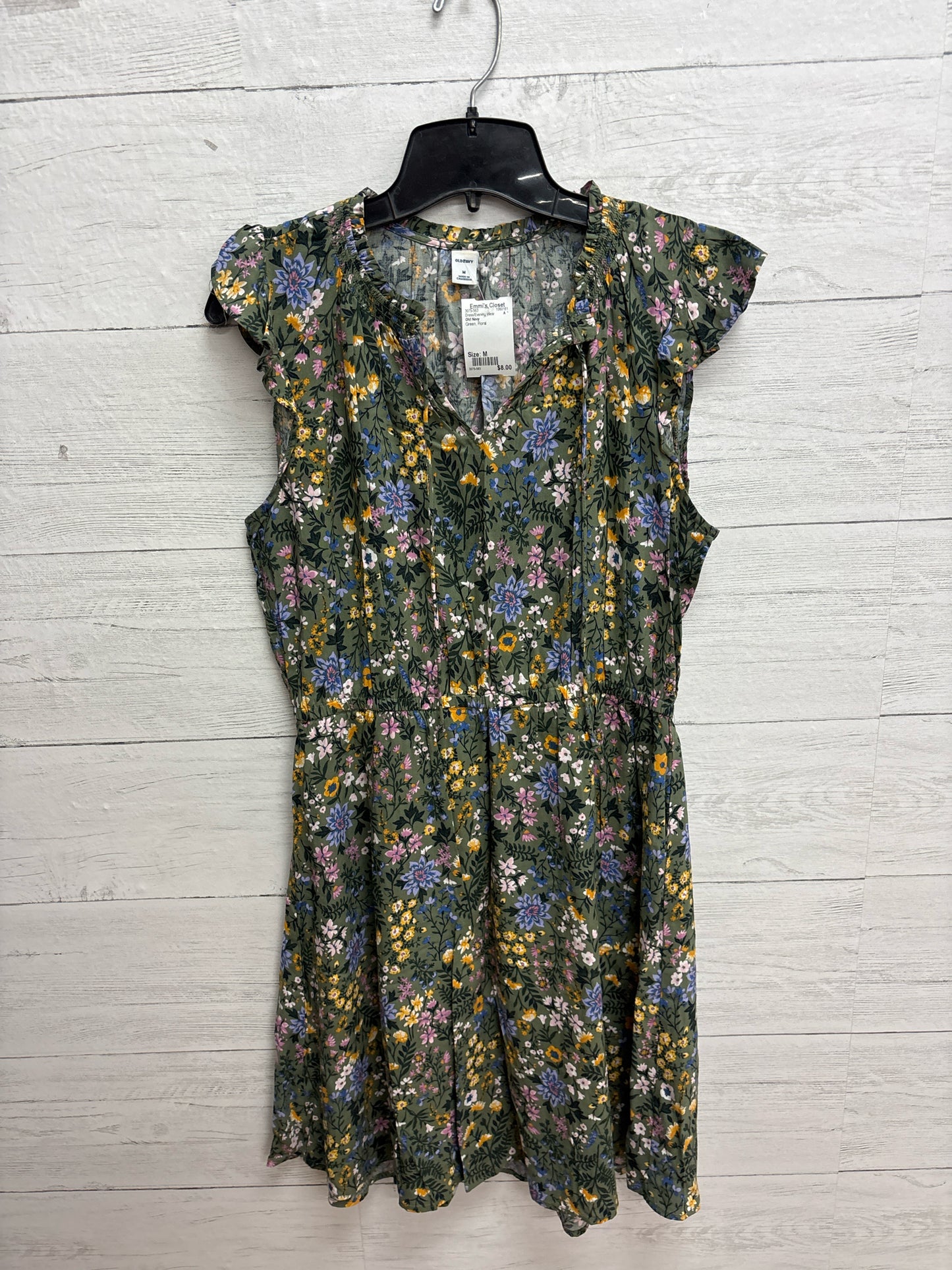 Size M Old Navy Green Dress/Evening Wear