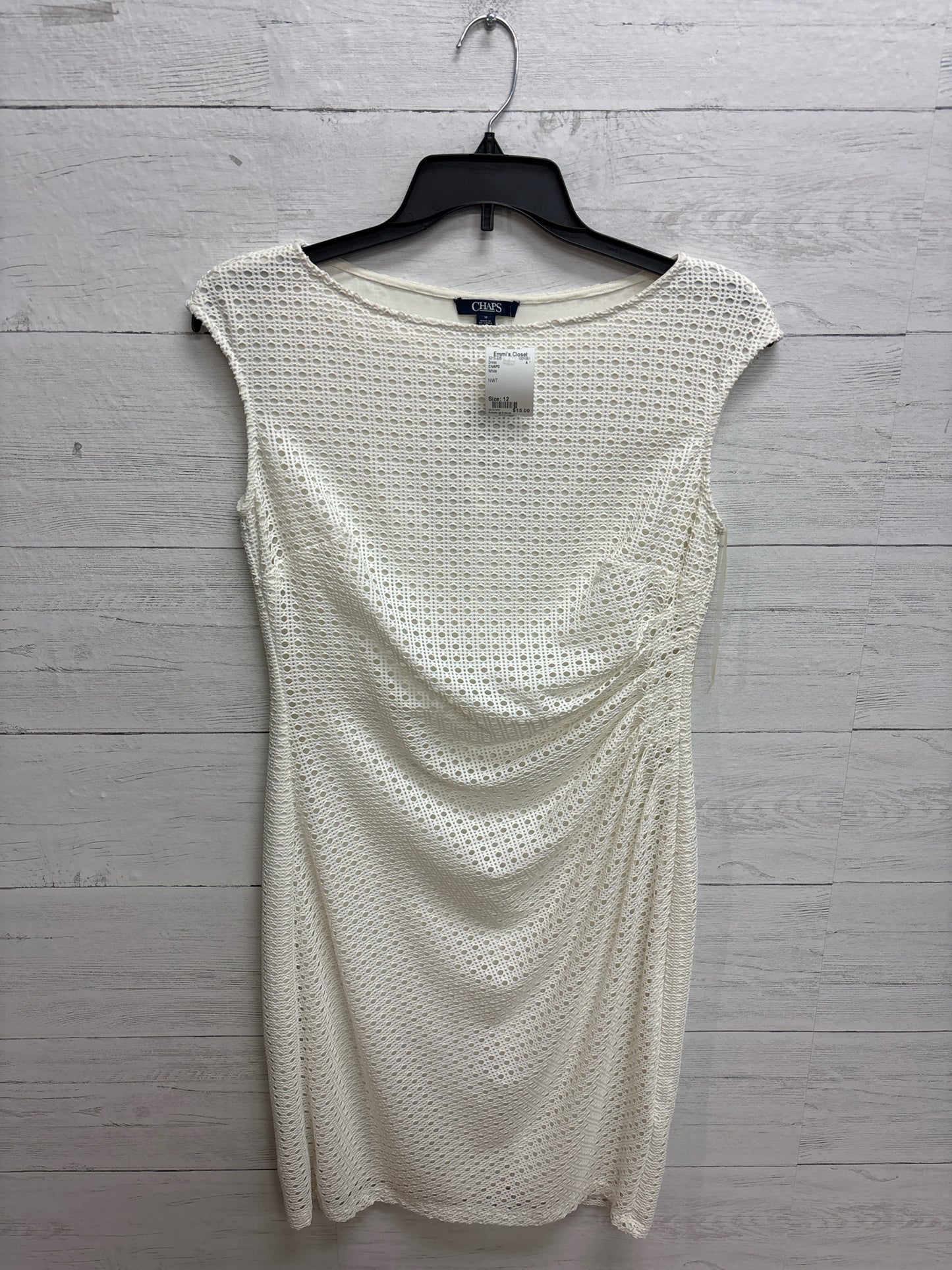 Size 12 CHAPS White Dress