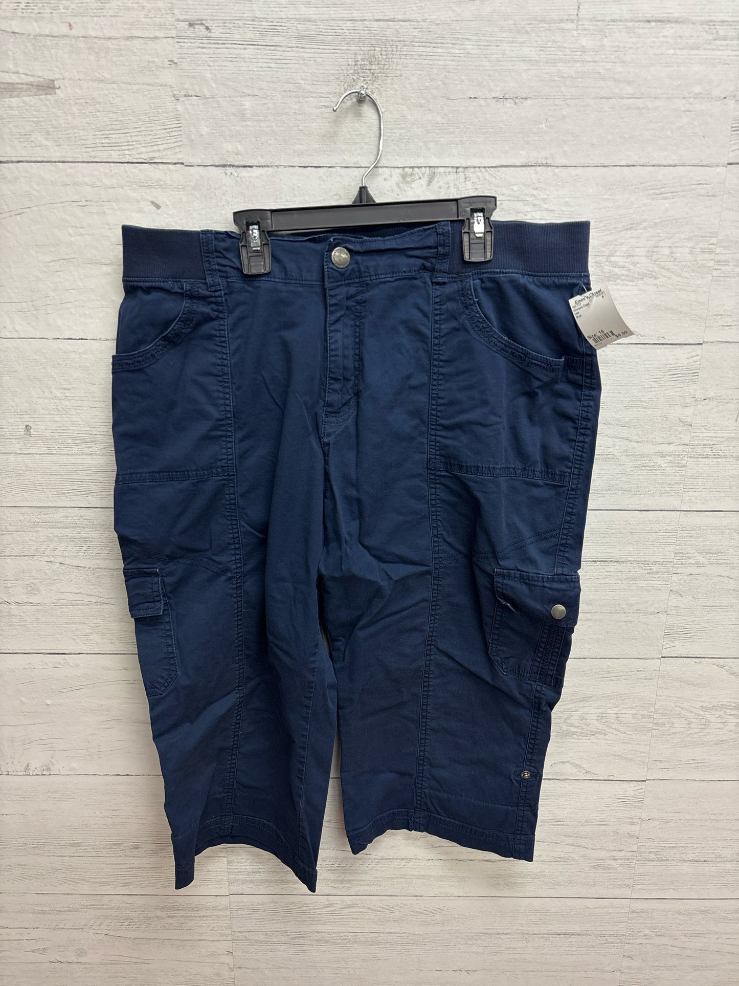 Size 16 Lee Blue Womens Capri
