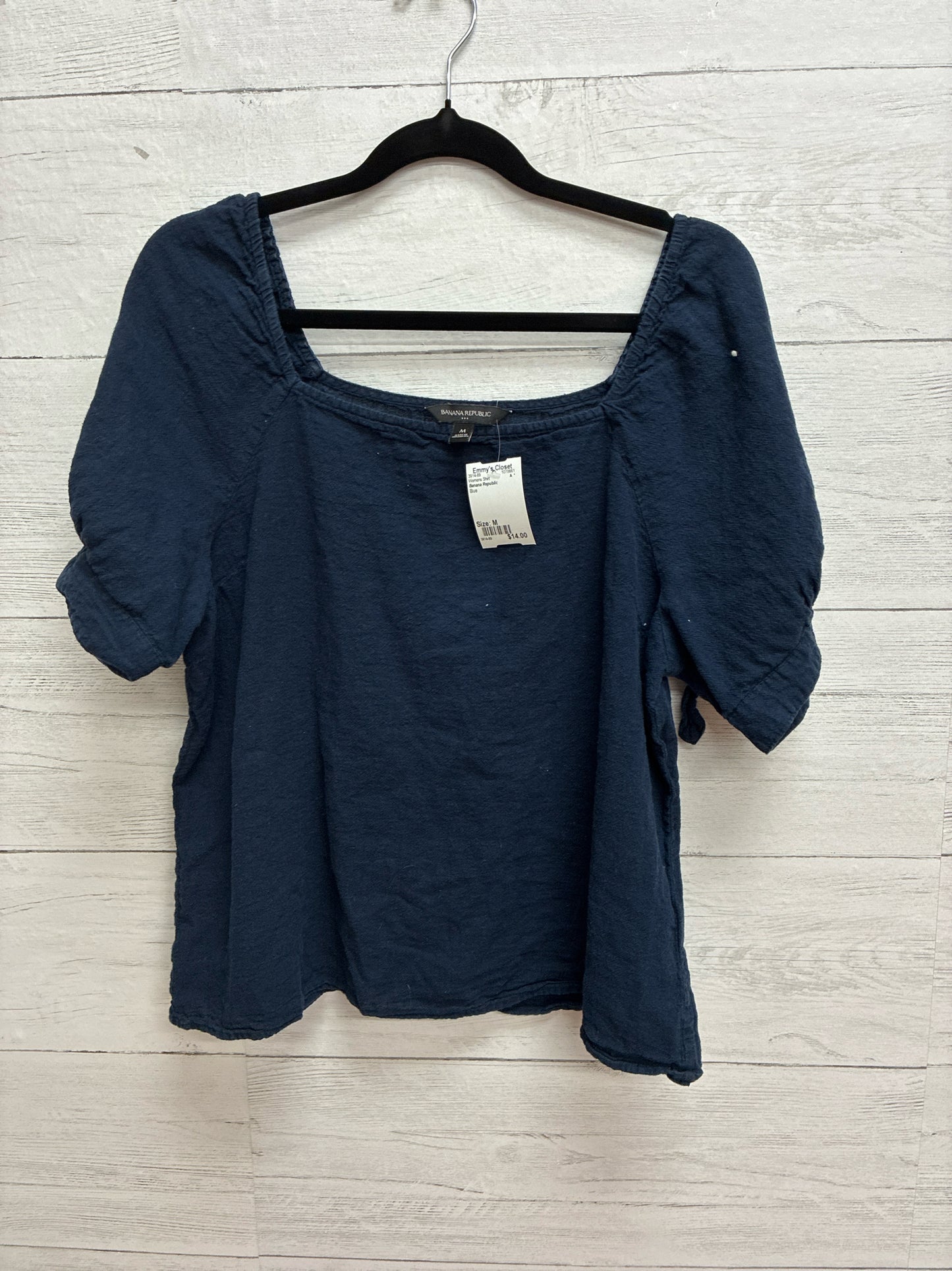 Size M Banana Republic Blue Womens Shirt