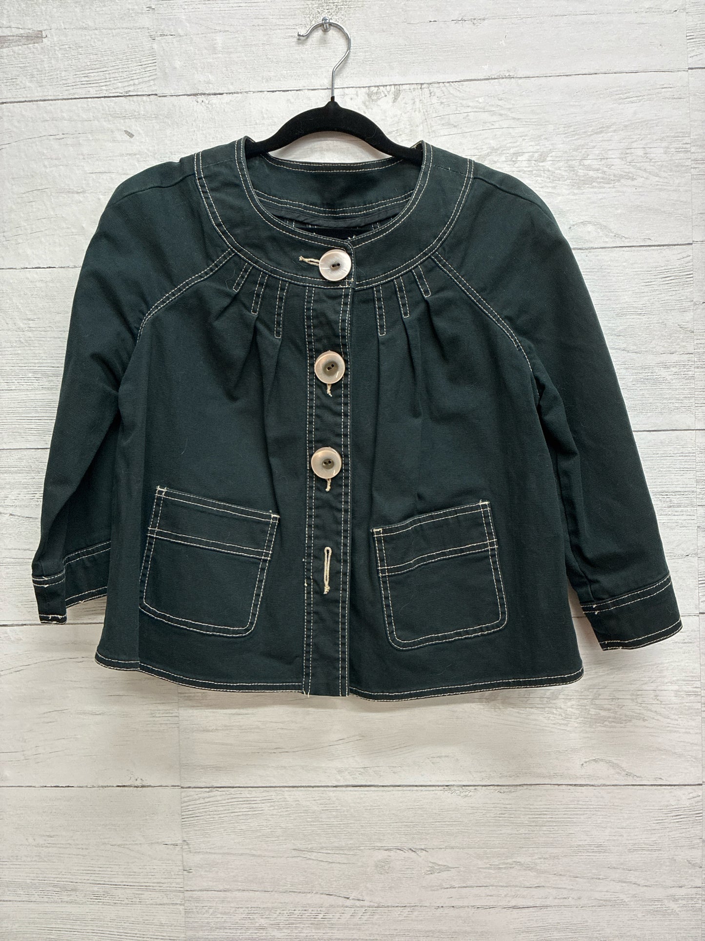 Size M Live a Little Green Womens Jacket