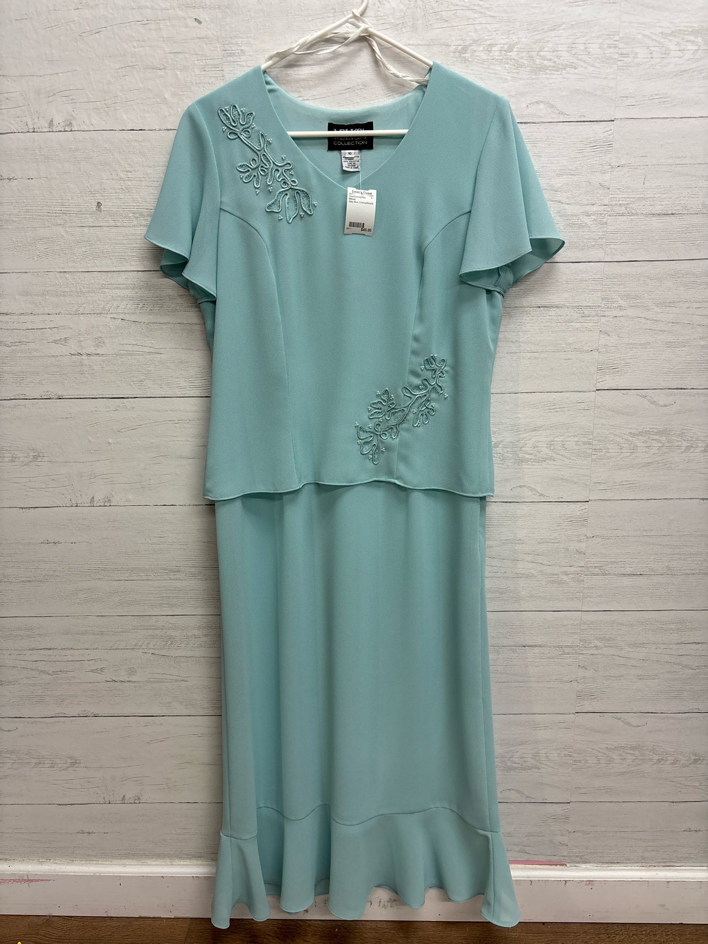 Size 10 Melissa Baby Blue Gown