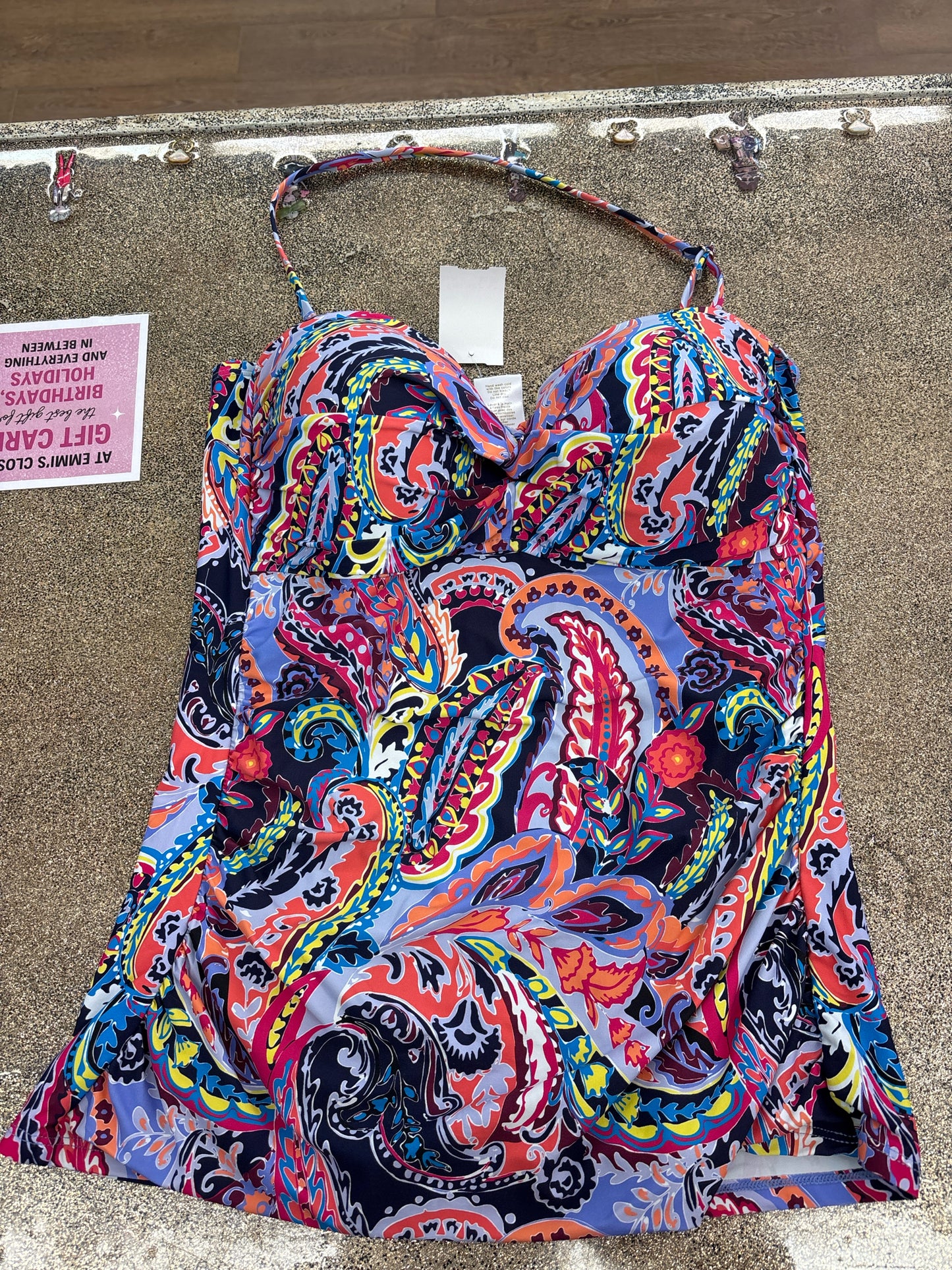 Size XL Anne Cole Multi color Swimsuit