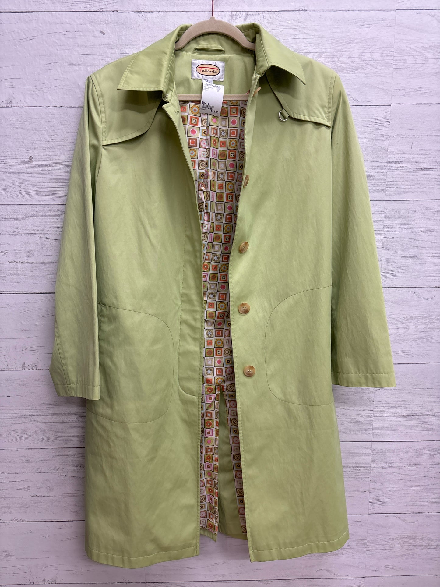 Size 8 Talbot's Green Womens Jacket