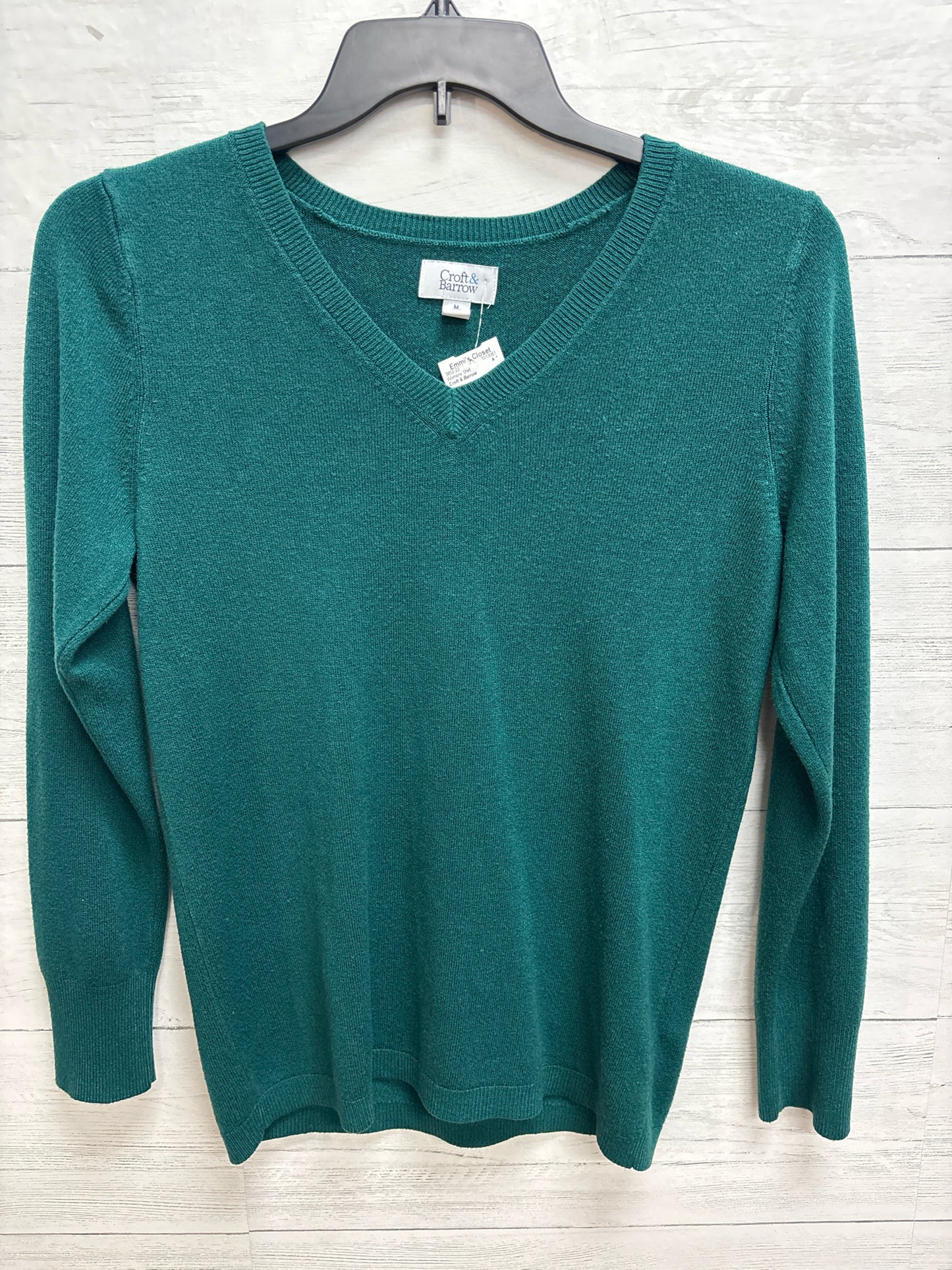 Size M Croft & Barrow Green Womens Shirt