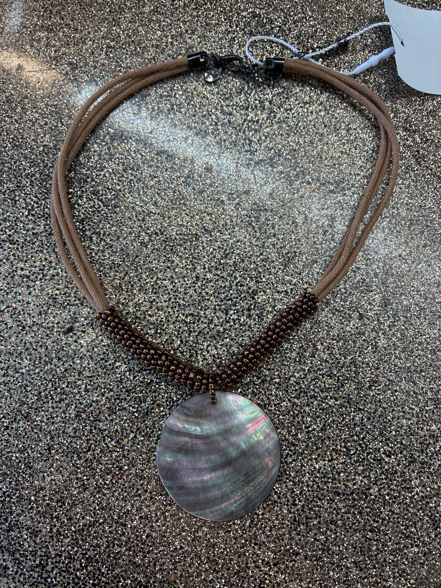 Lia Sophia Brown Necklace