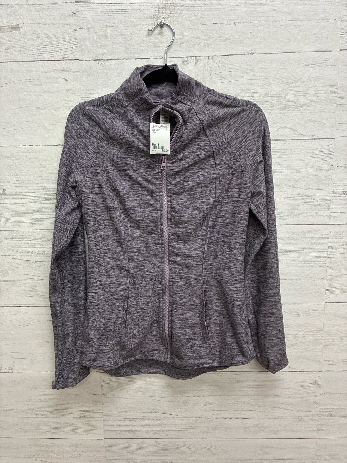 Size S YogaLicious Purple Womens Jacket