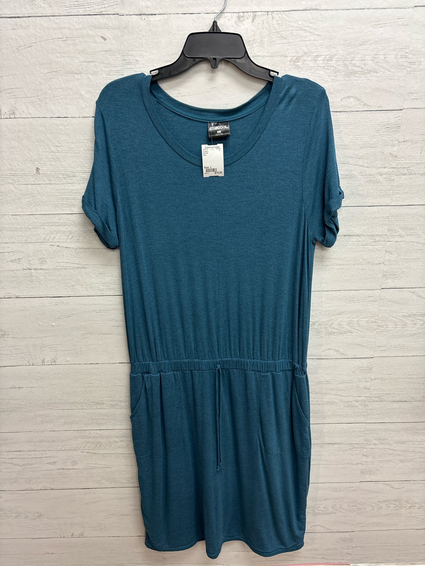 Size L 32 Cool Blue Rompers