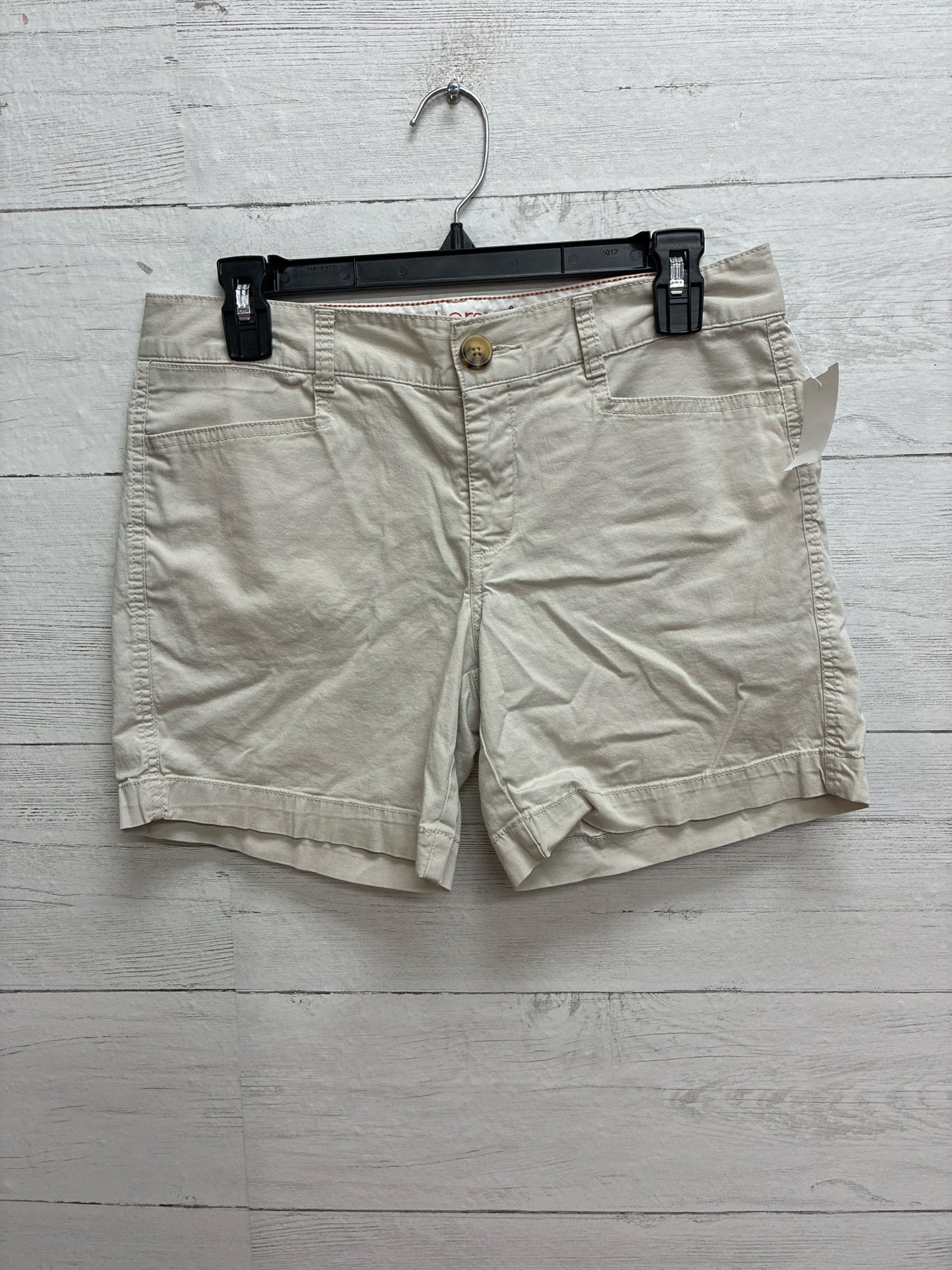 Size 4 Dockers Grey Womens Shorts
