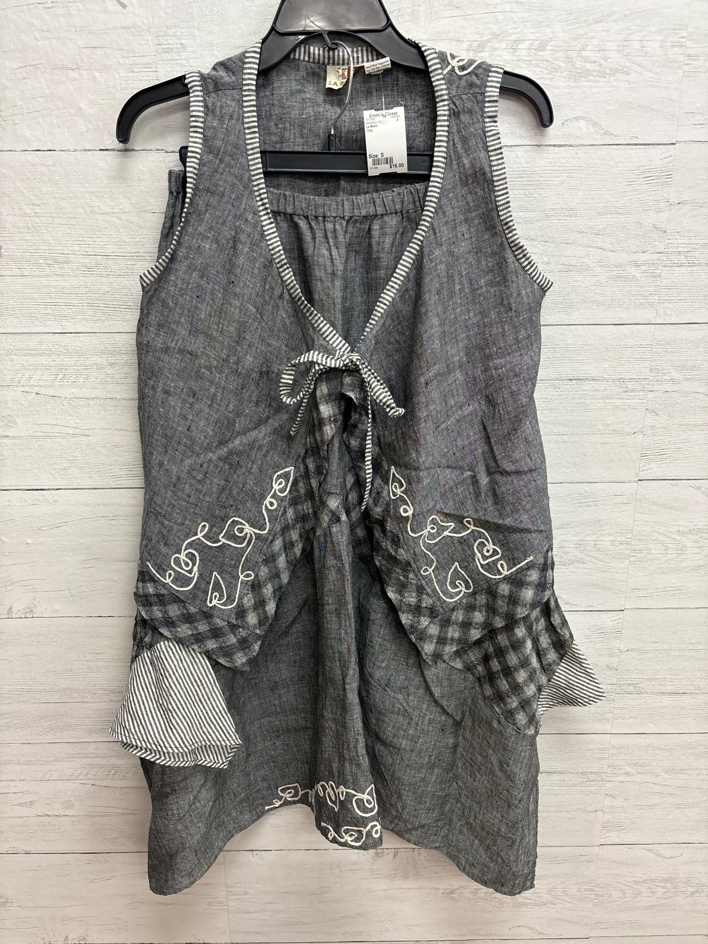 Size S La Blend Grey Womens 2-Pc