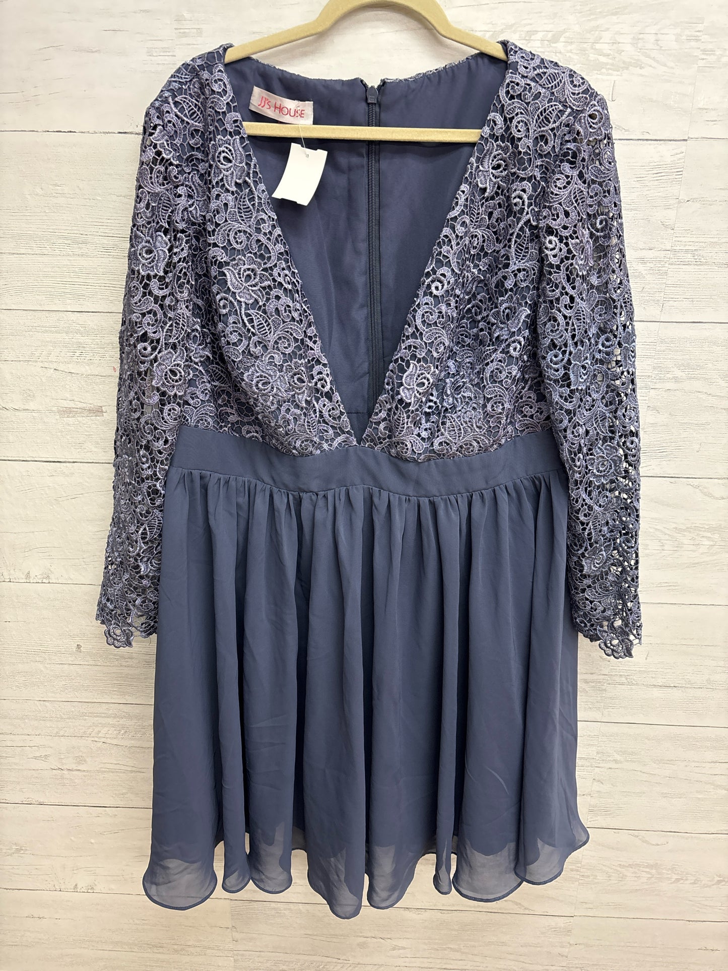 Size 2X JJ's House Blue Gown