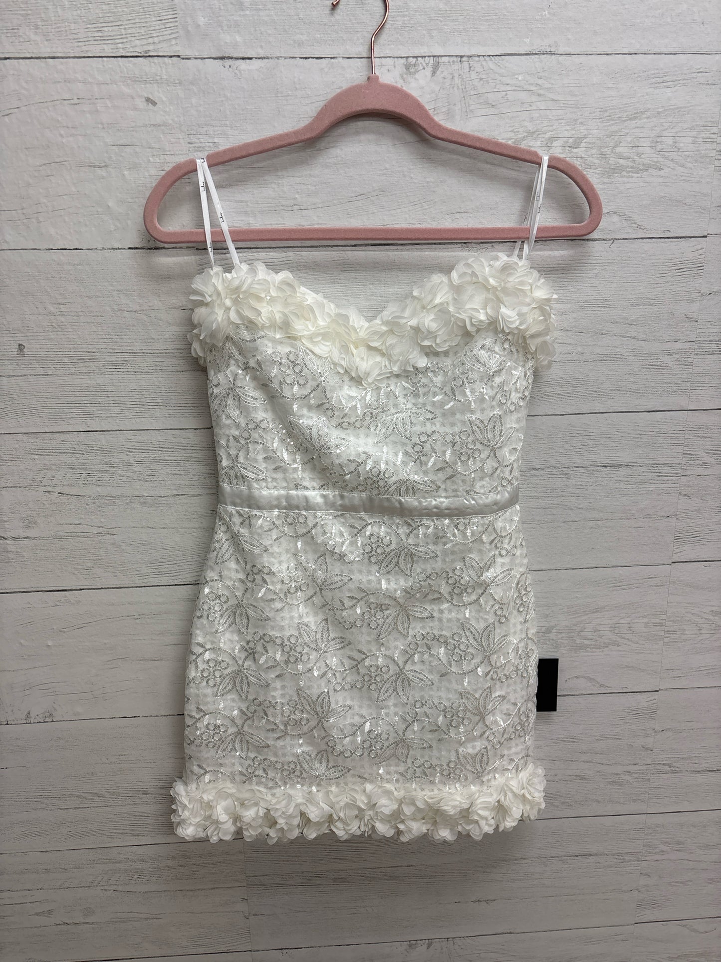 Size S Lulus White Gown
