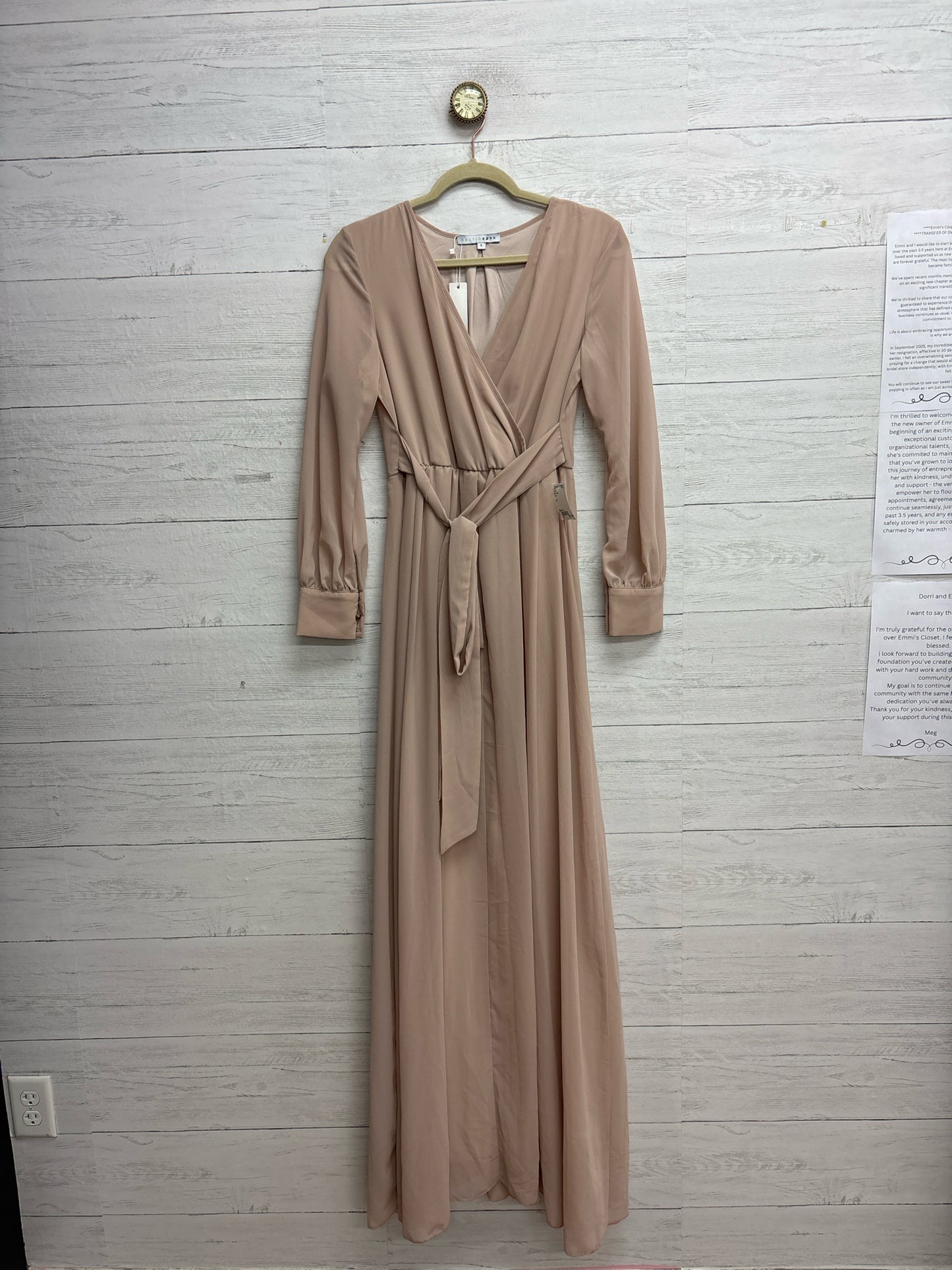 Size S Baltic Born Taupe GOWN