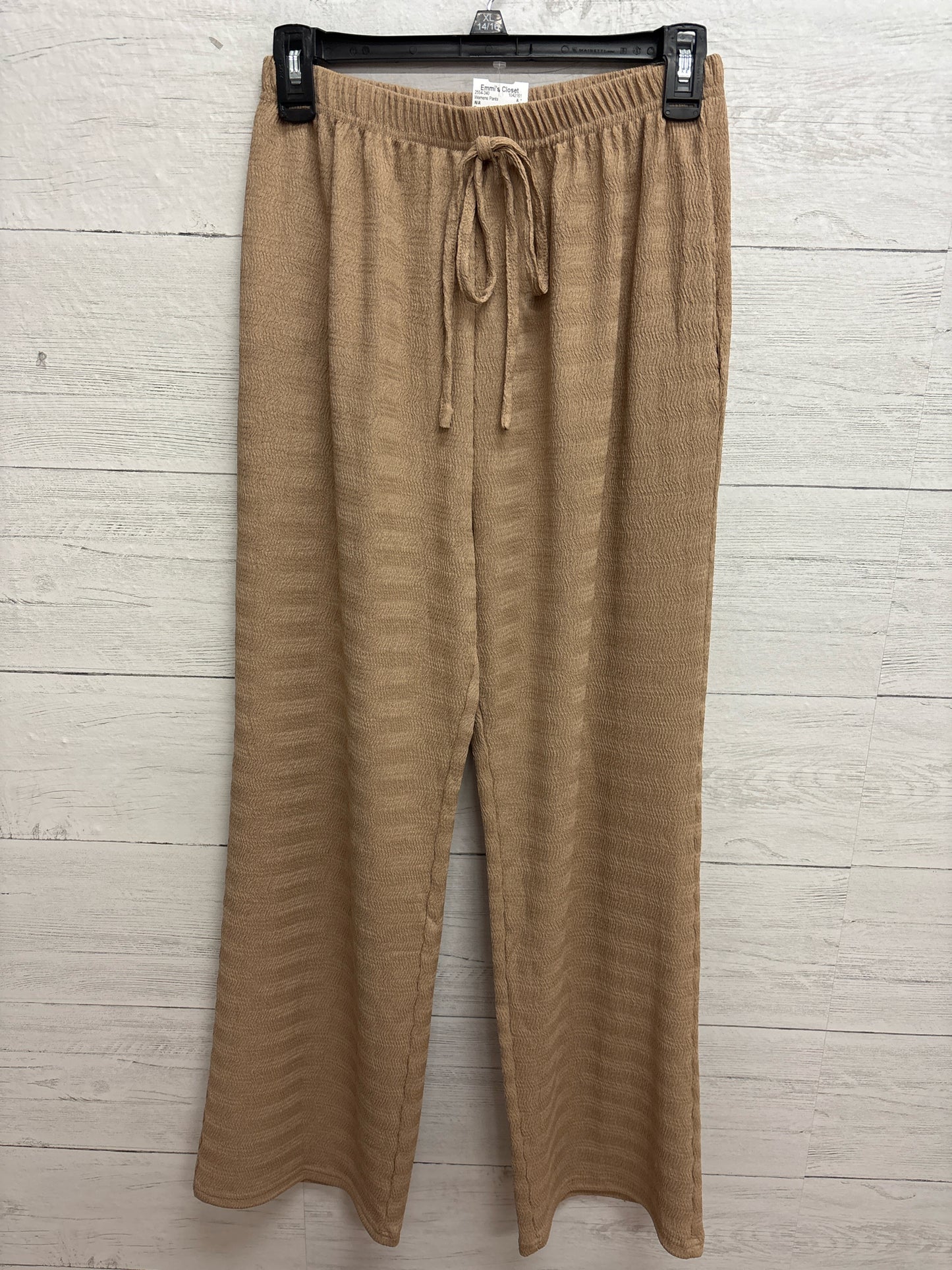 Size S N/A Tan Womens Pants