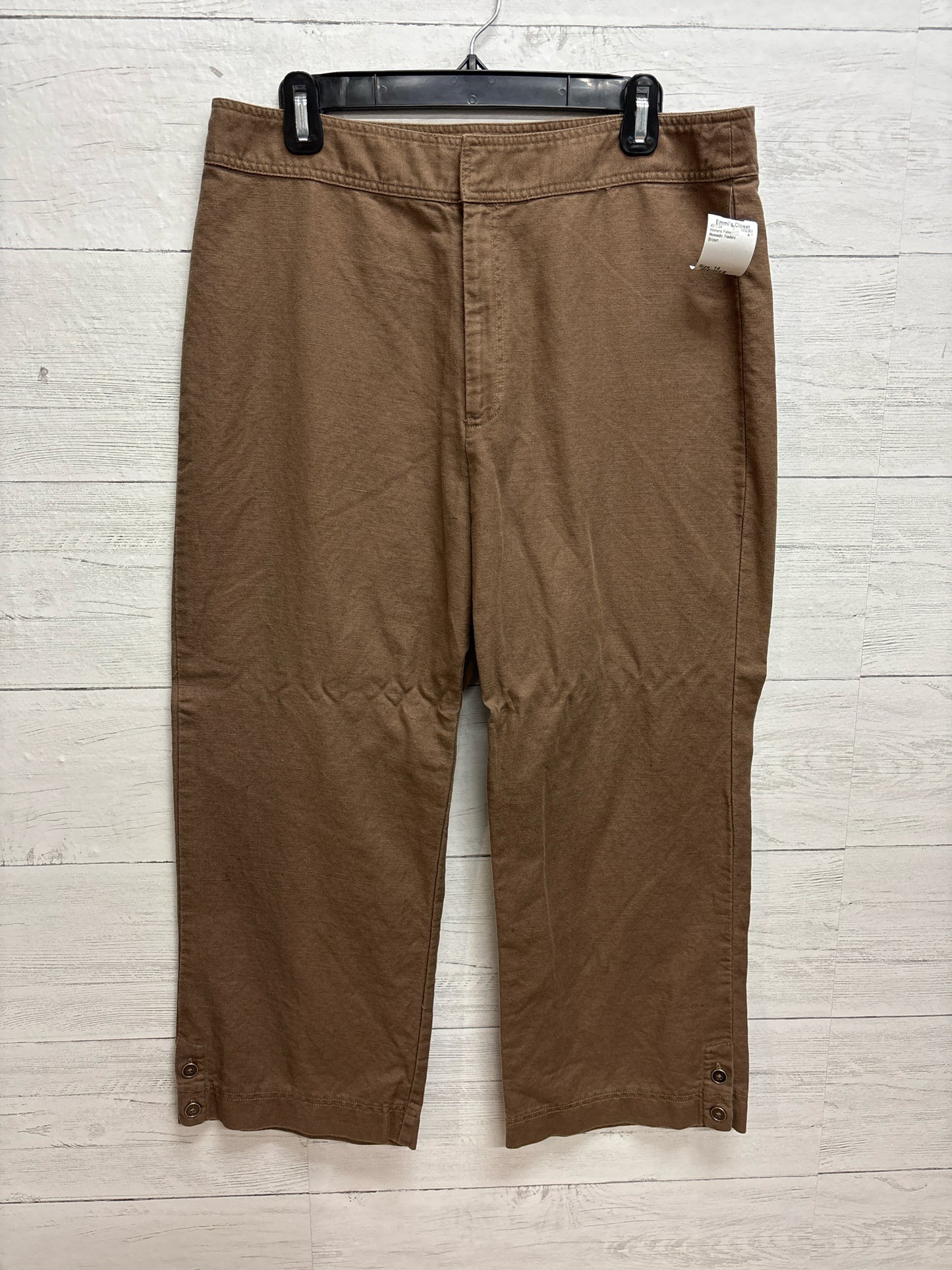Size 14 Nomadic Traders Brown Womens Pants