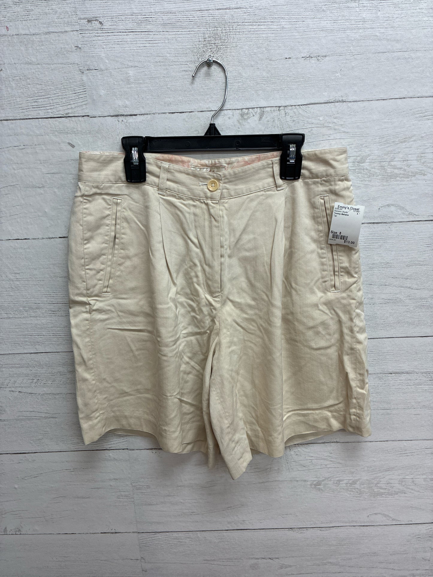 Size 8 Tommy Bahama Tan Womens Shorts