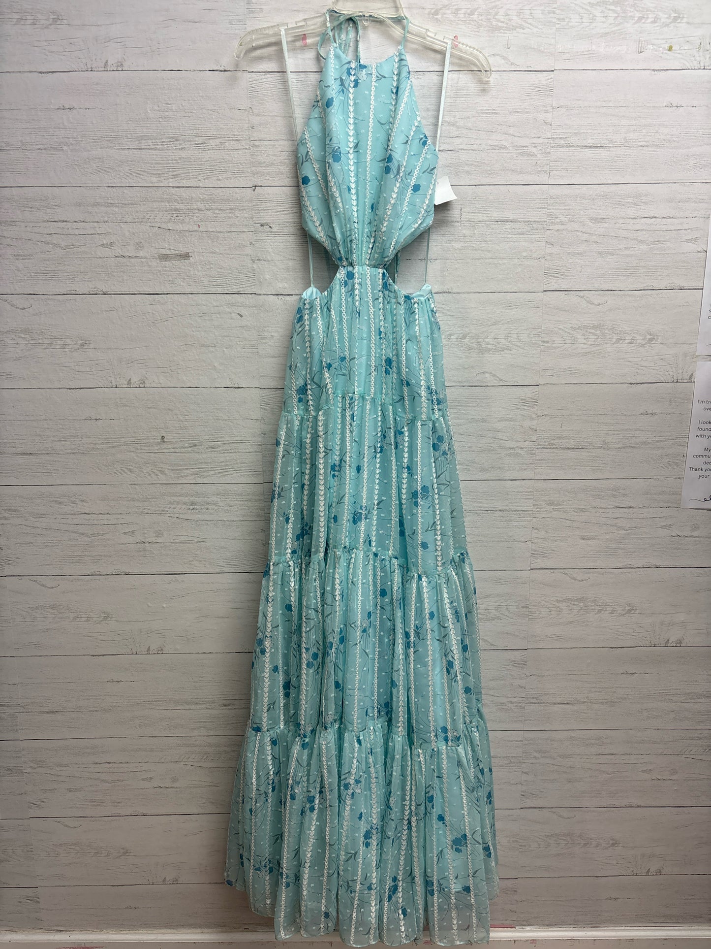 Size 4 N/A Blue/White Dress/Evening Wear