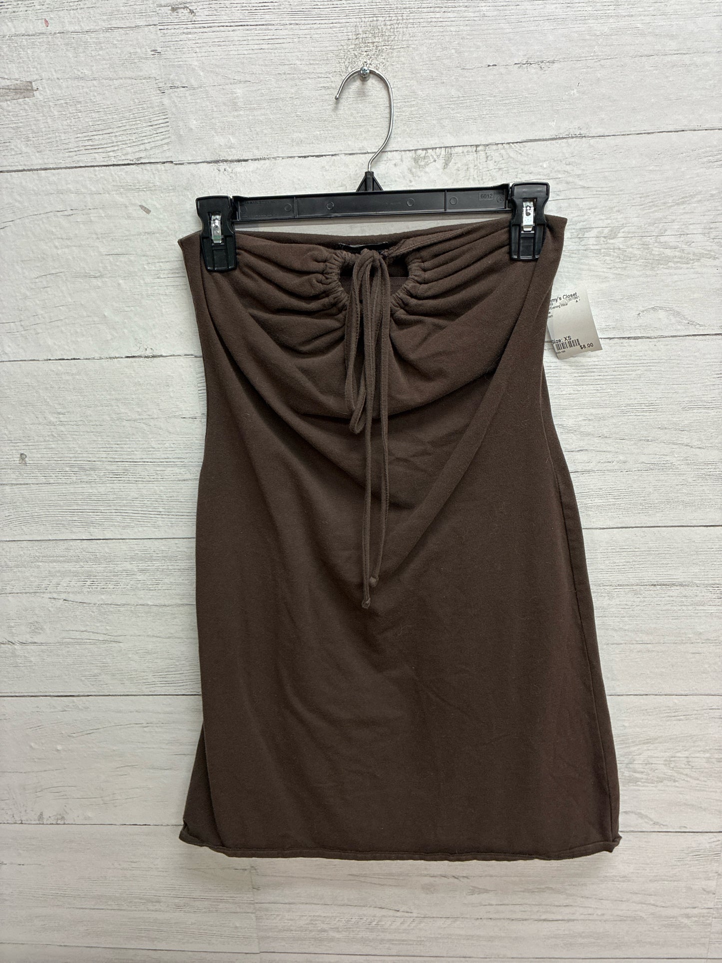Size XS Moda Brown Dress/Evening Wear