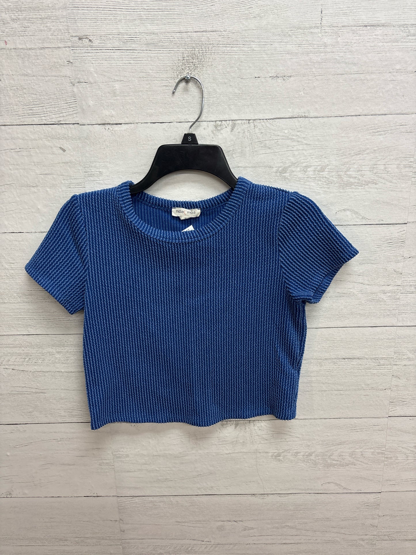 Size M Moa Moa Blue Womens Shirt