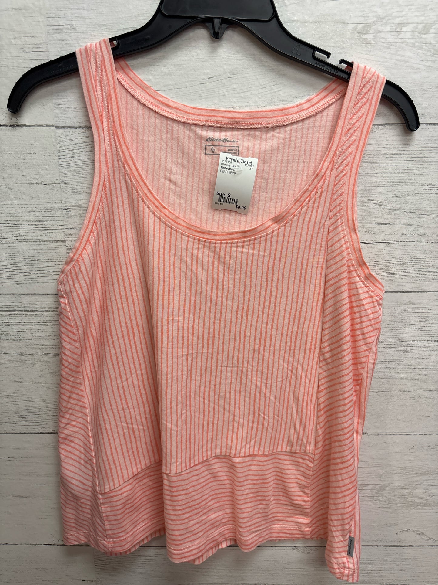 Size S Eddie Bauer PEACH/PINK Womens Tank-Top