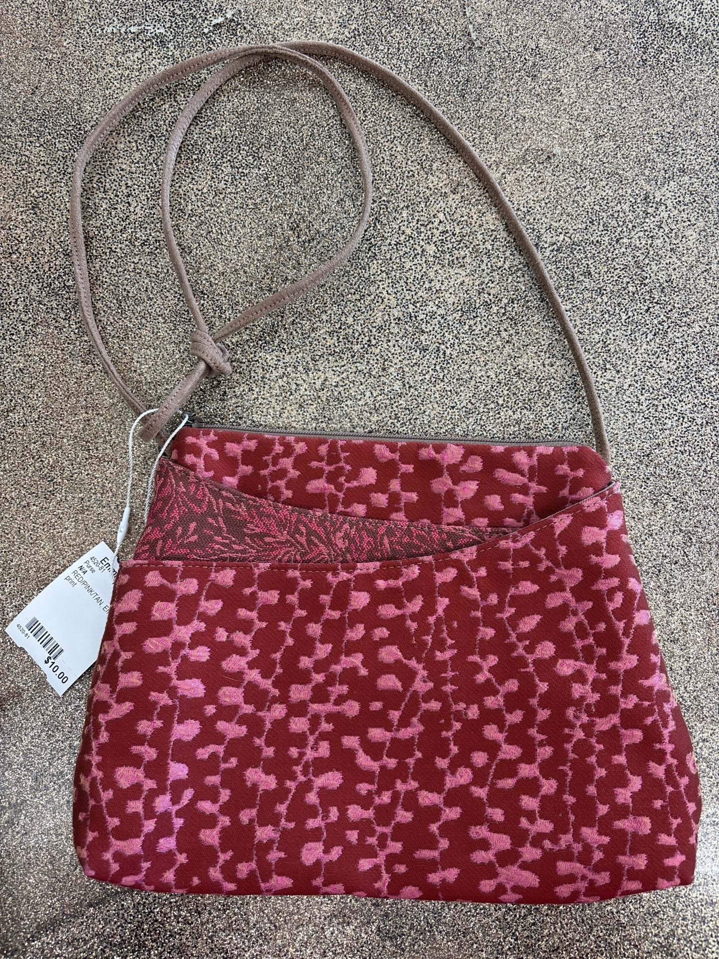 N/A RED/PINK/TAN Purse
