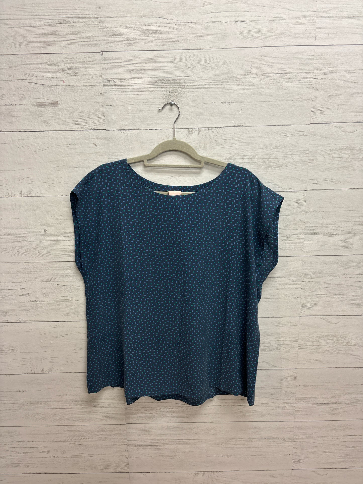 Size XL Third Love Blue/Green Womens Tank-Top