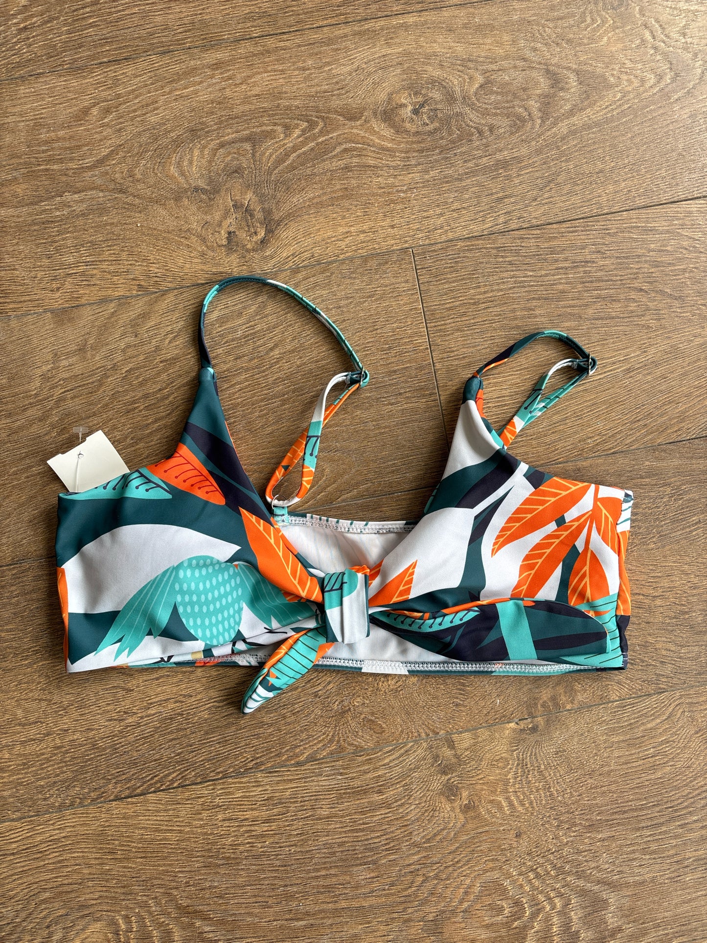 Size L teal/orange Swimsuit