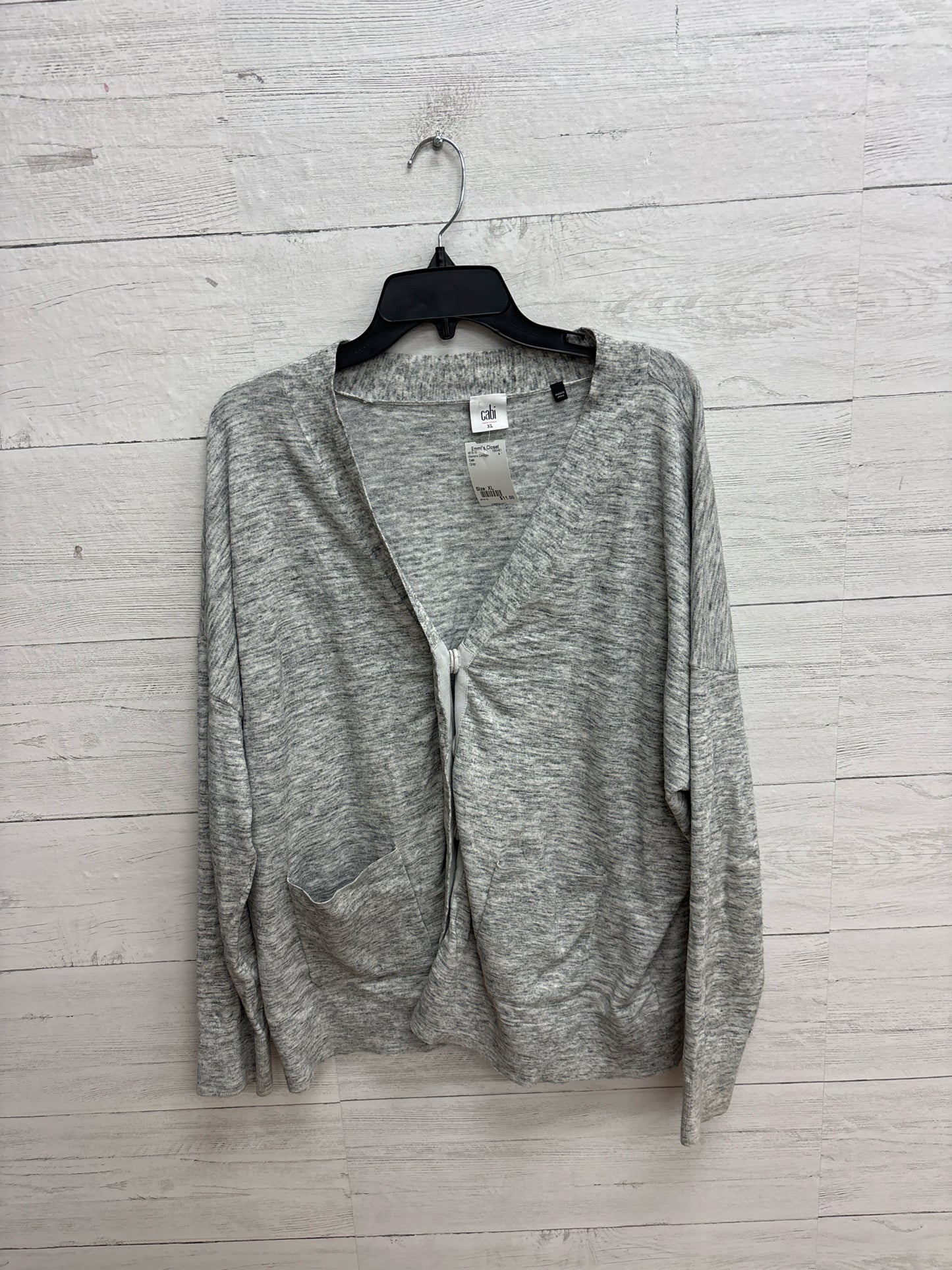 Size XL Cabi Gray Womens Cardigan