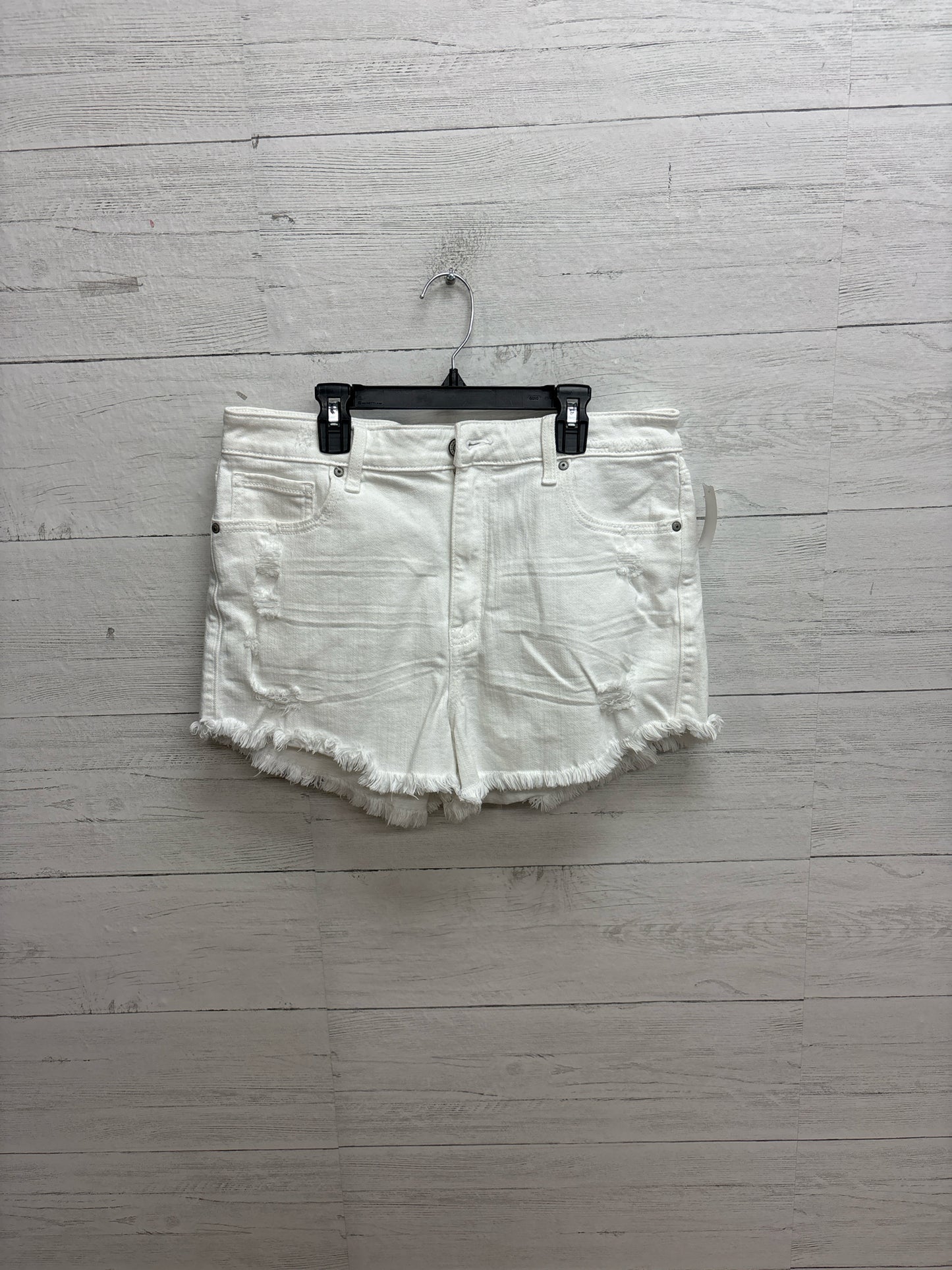 Size L eunina White Womens Shorts