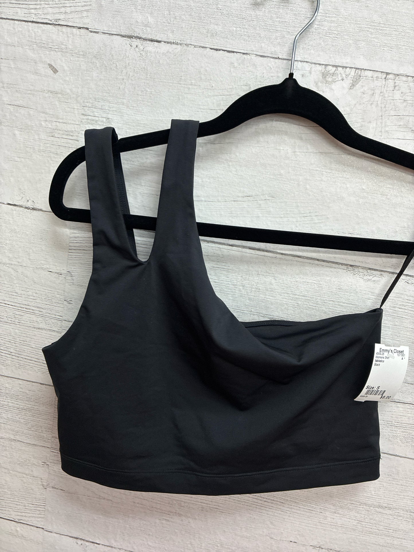 Size S fabletics Black Womens Shirt