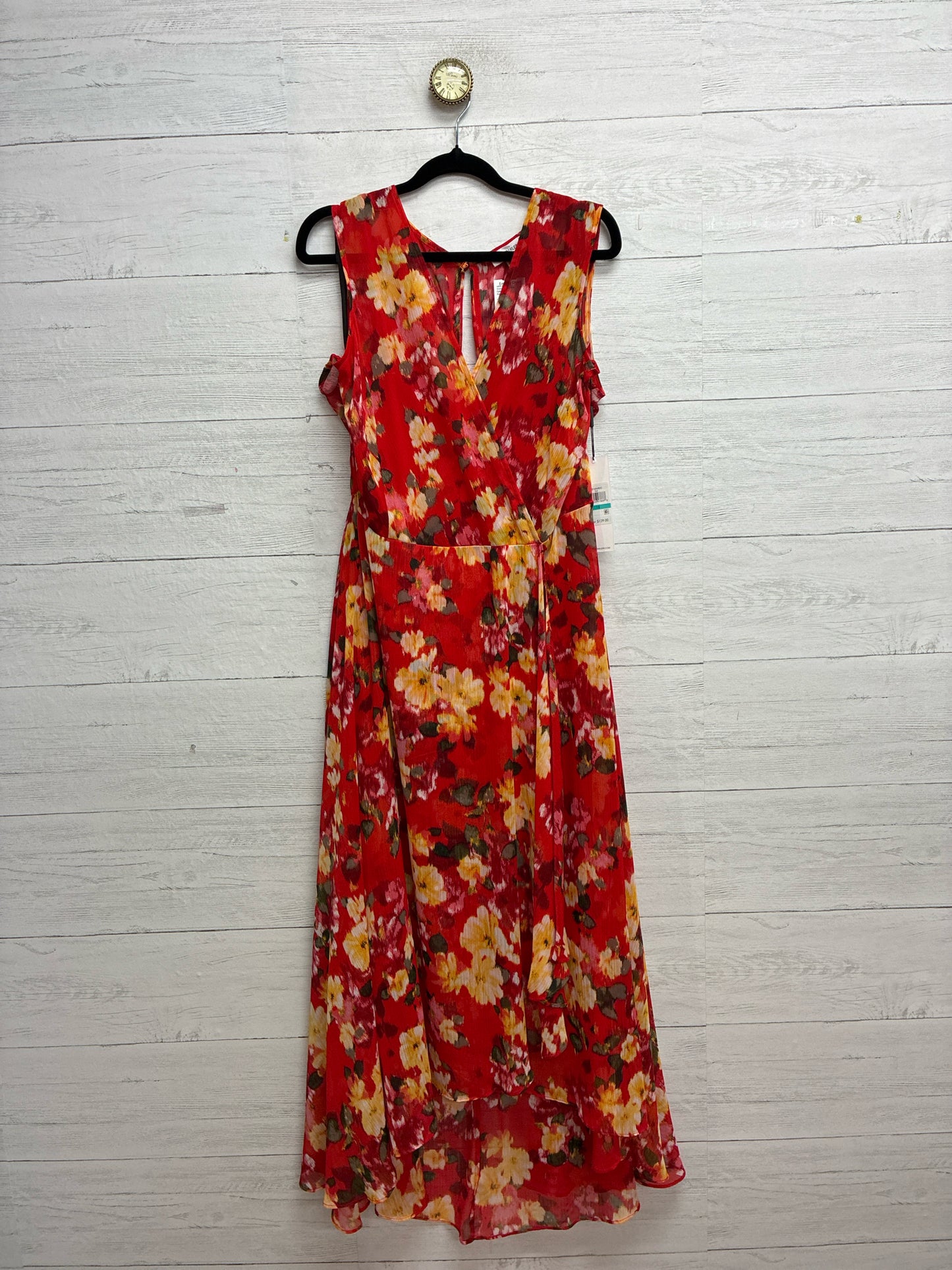 Size 16 Calvin Klein Red Dress/Evening Wear