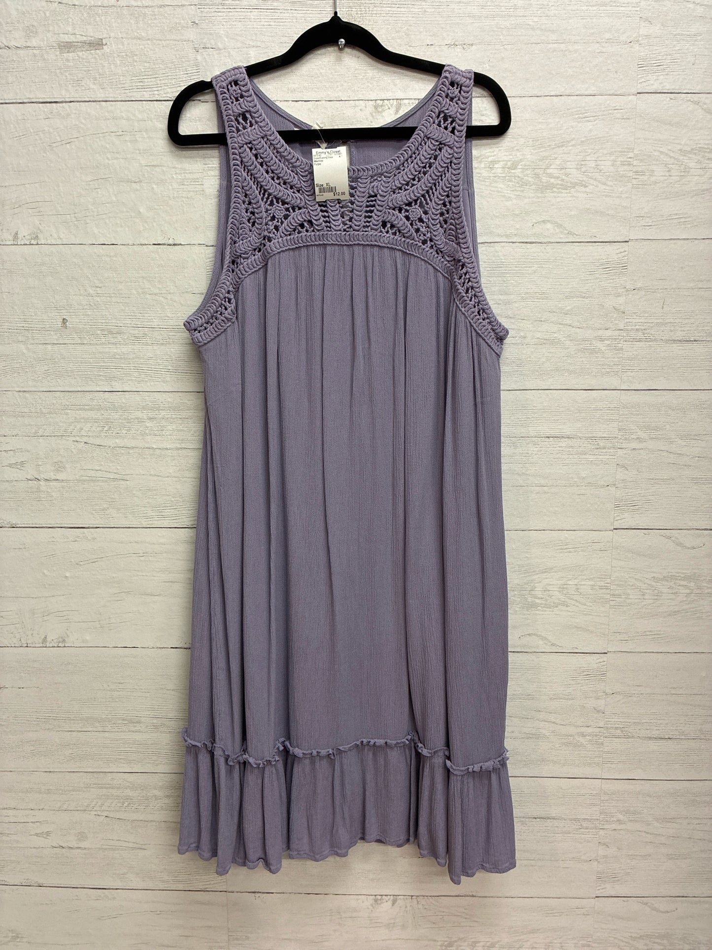 Size XL Maurices Purple Dress/Evening Wear