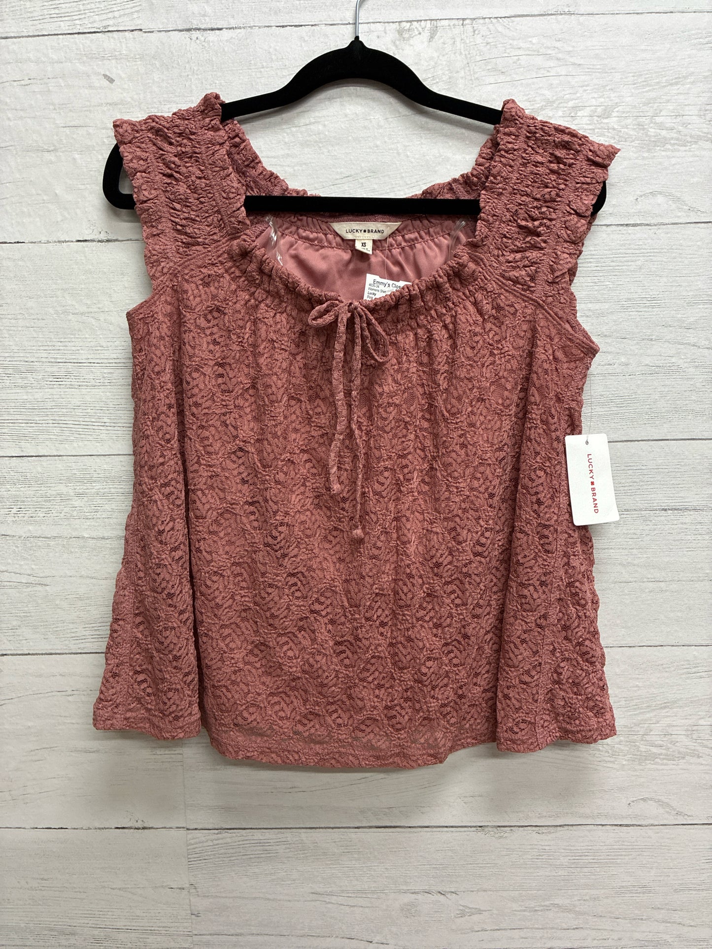 Size XS Lucky Pink Womens Shirt