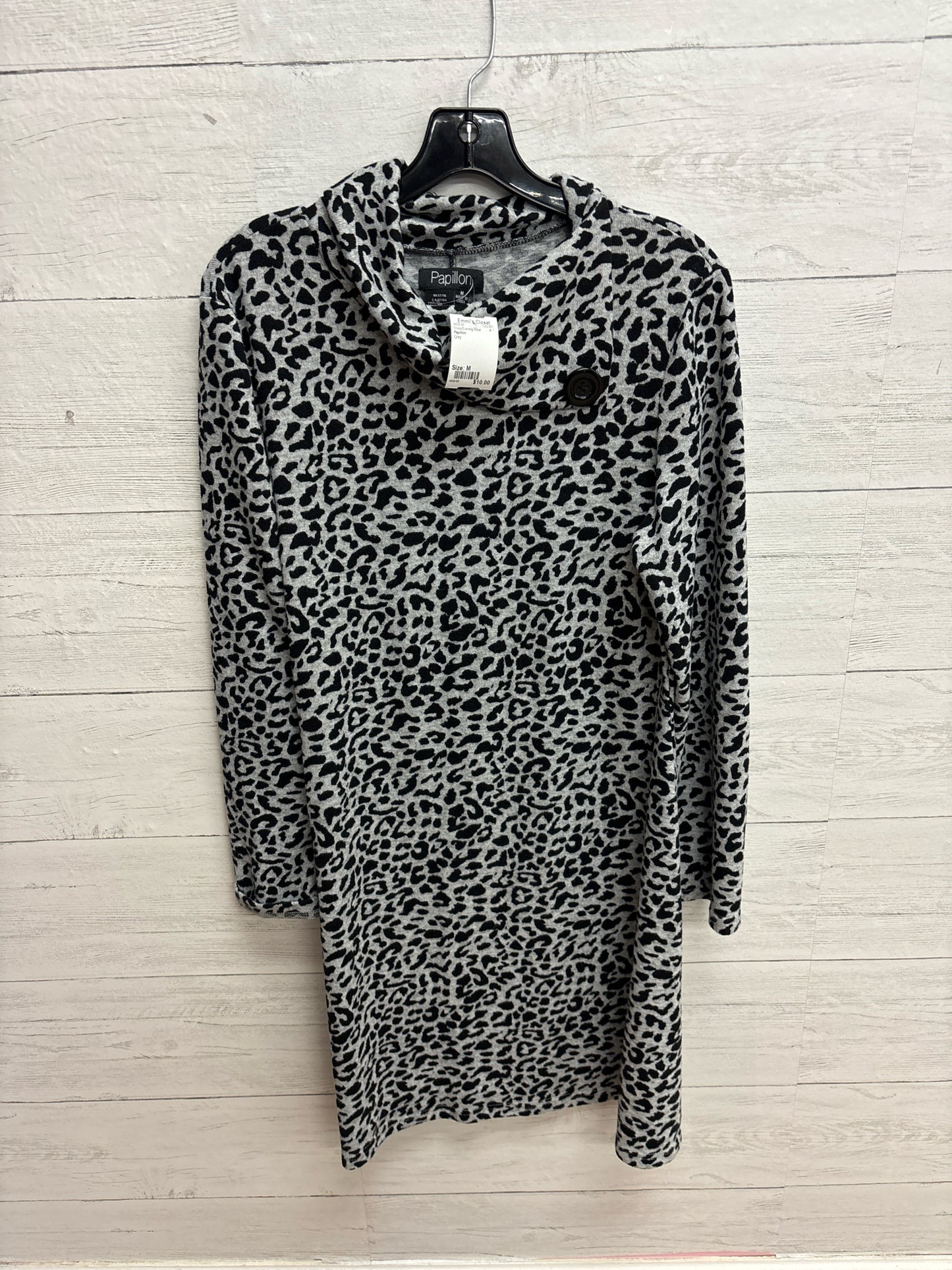 Size M Papillon Grey Dress/Evening Wear