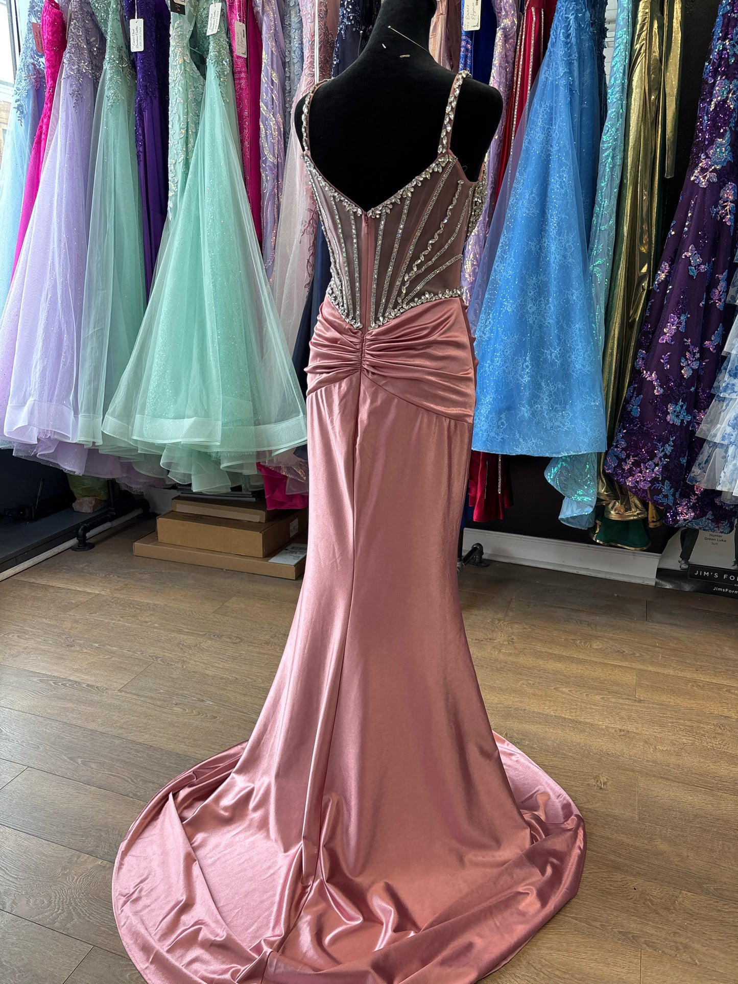 Size 4 Emmi's Elegance Rose GOWN