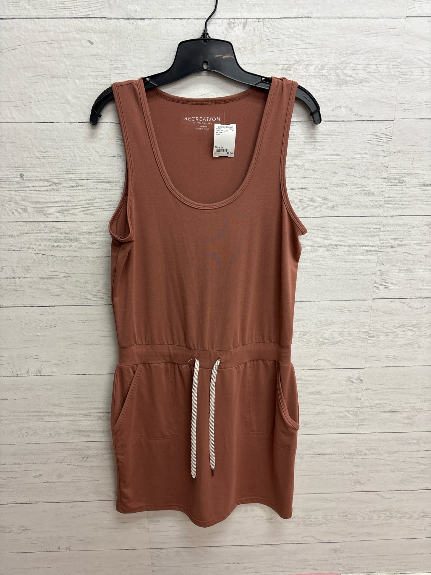 Size M Rec Face Brown Dress/Evening Wear