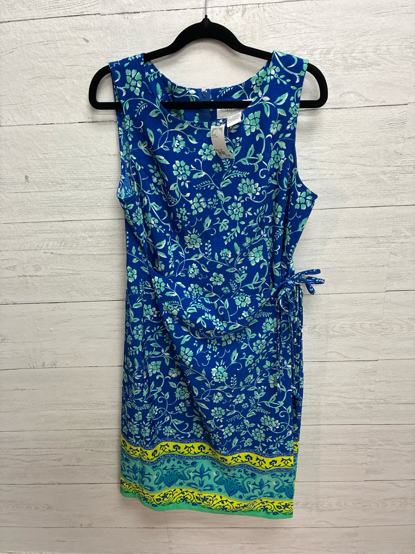 Size 12P Sag Harbor BLUE FLORAL Dress/Evening Wear