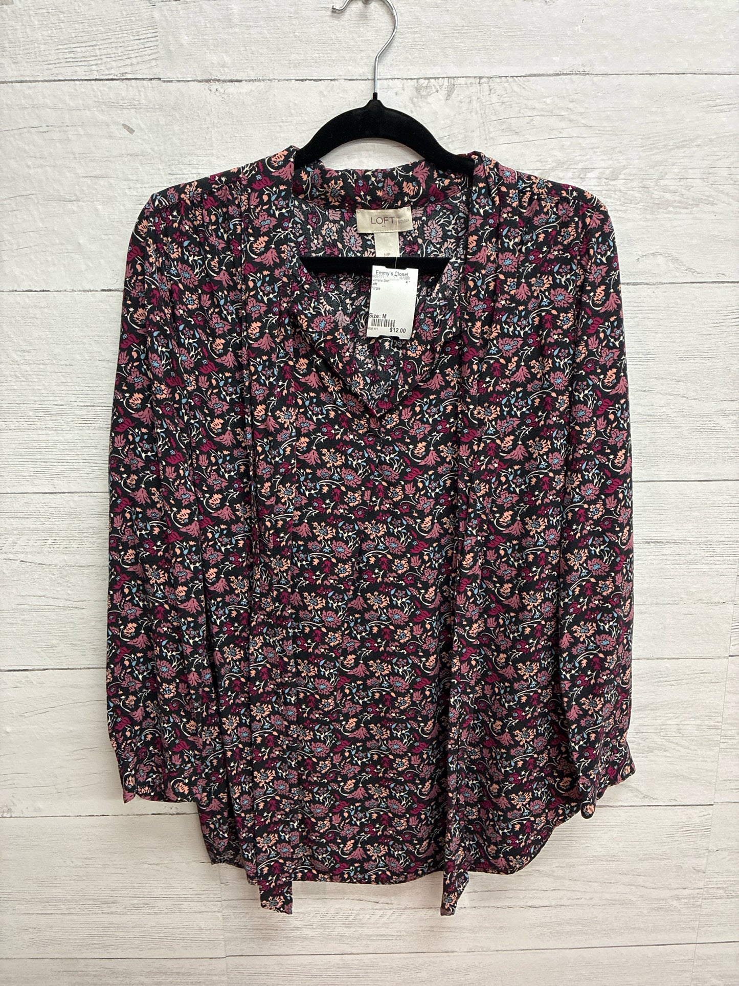 Size M Loft Purple Womens Shirt