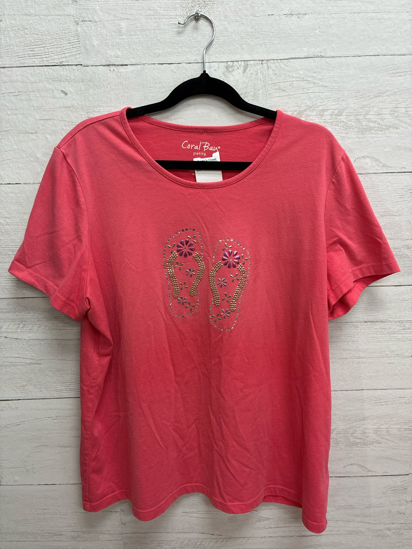 Size XL P Coral Bay Melon Womens Tank-Top