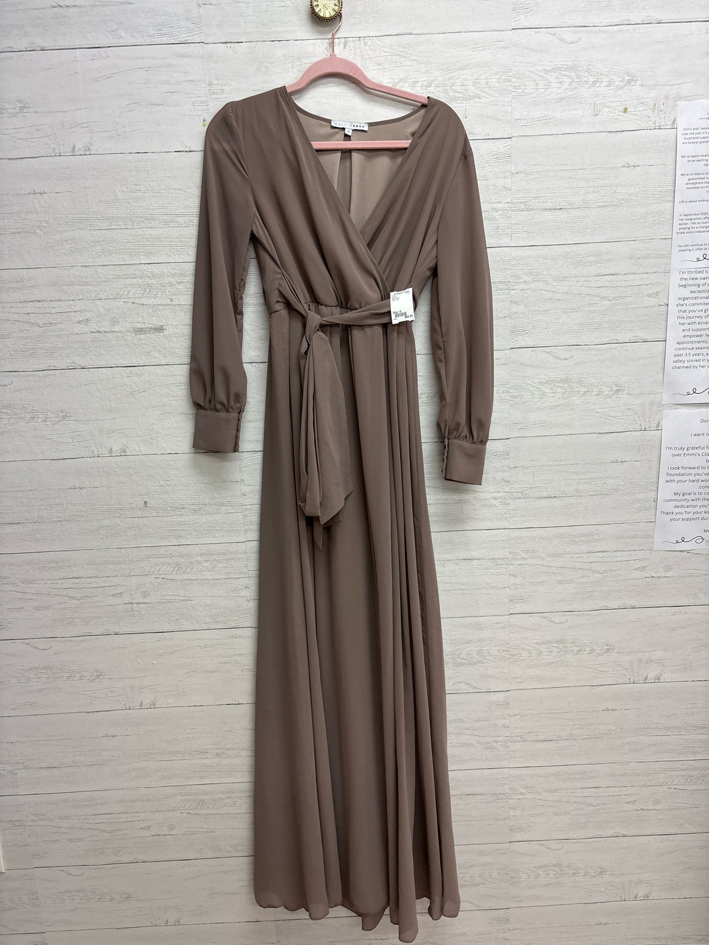 Size S Baltic Born Dark Grey GOWN