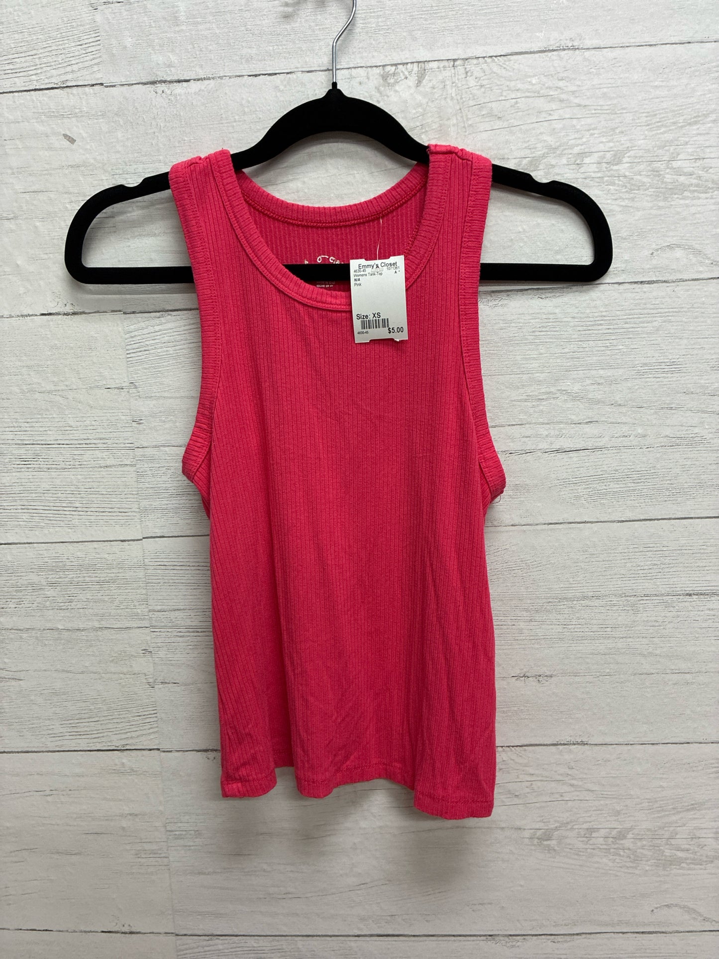 Size XS N/A Pink Womens Tank-Top