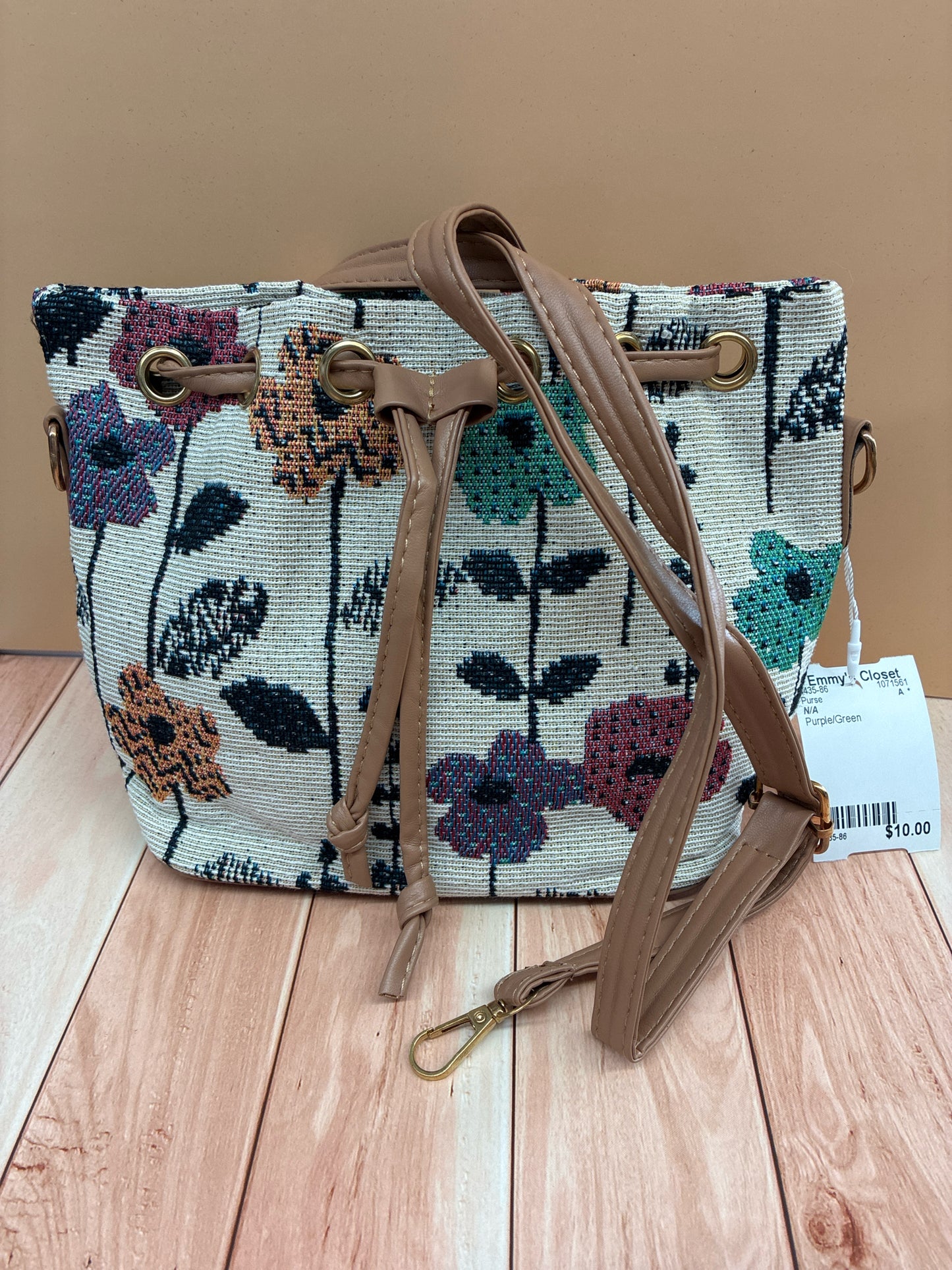 N/A Purple/Green Purse