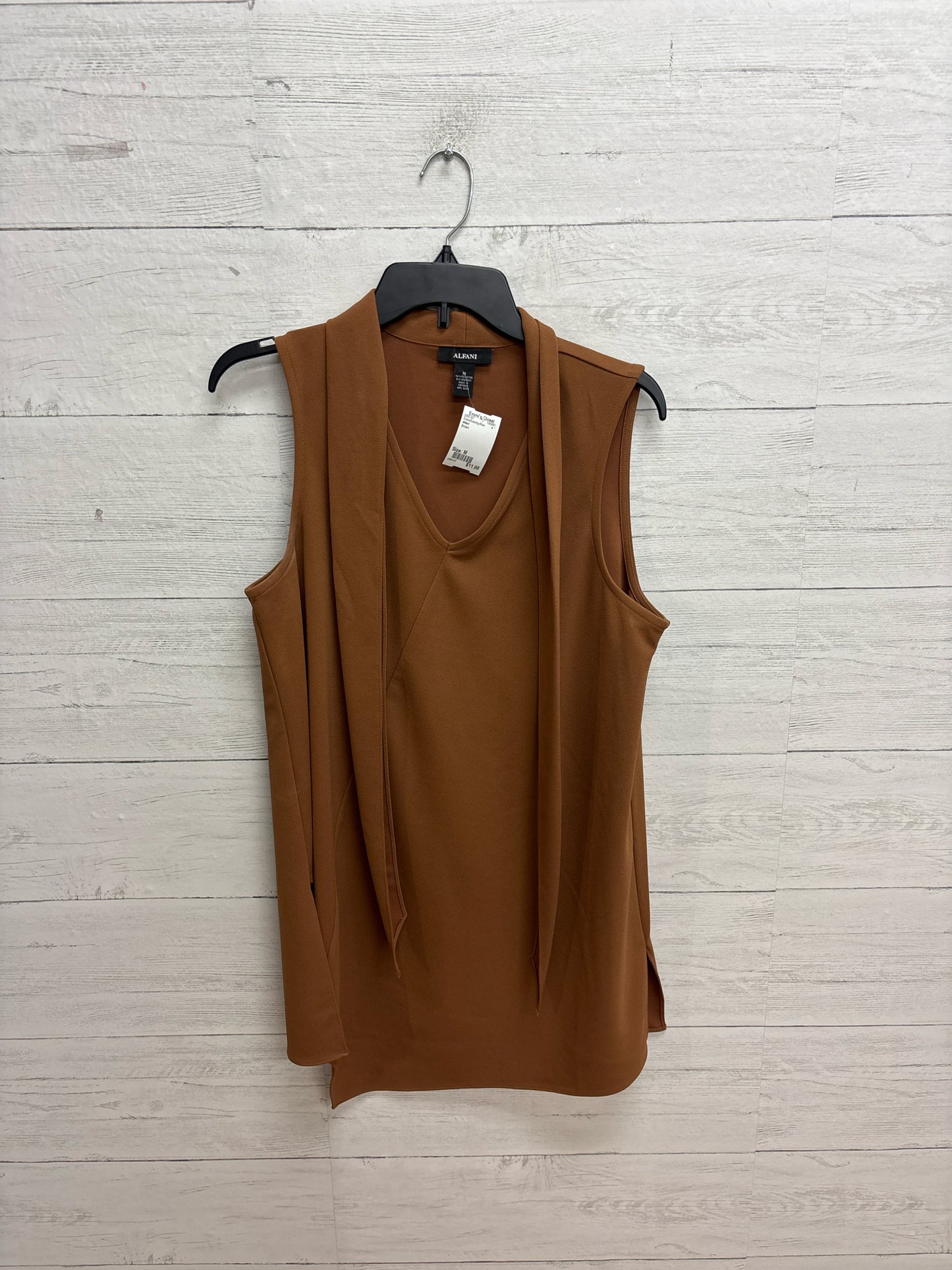 Size M Alfani Brown Dress/Evening Wear