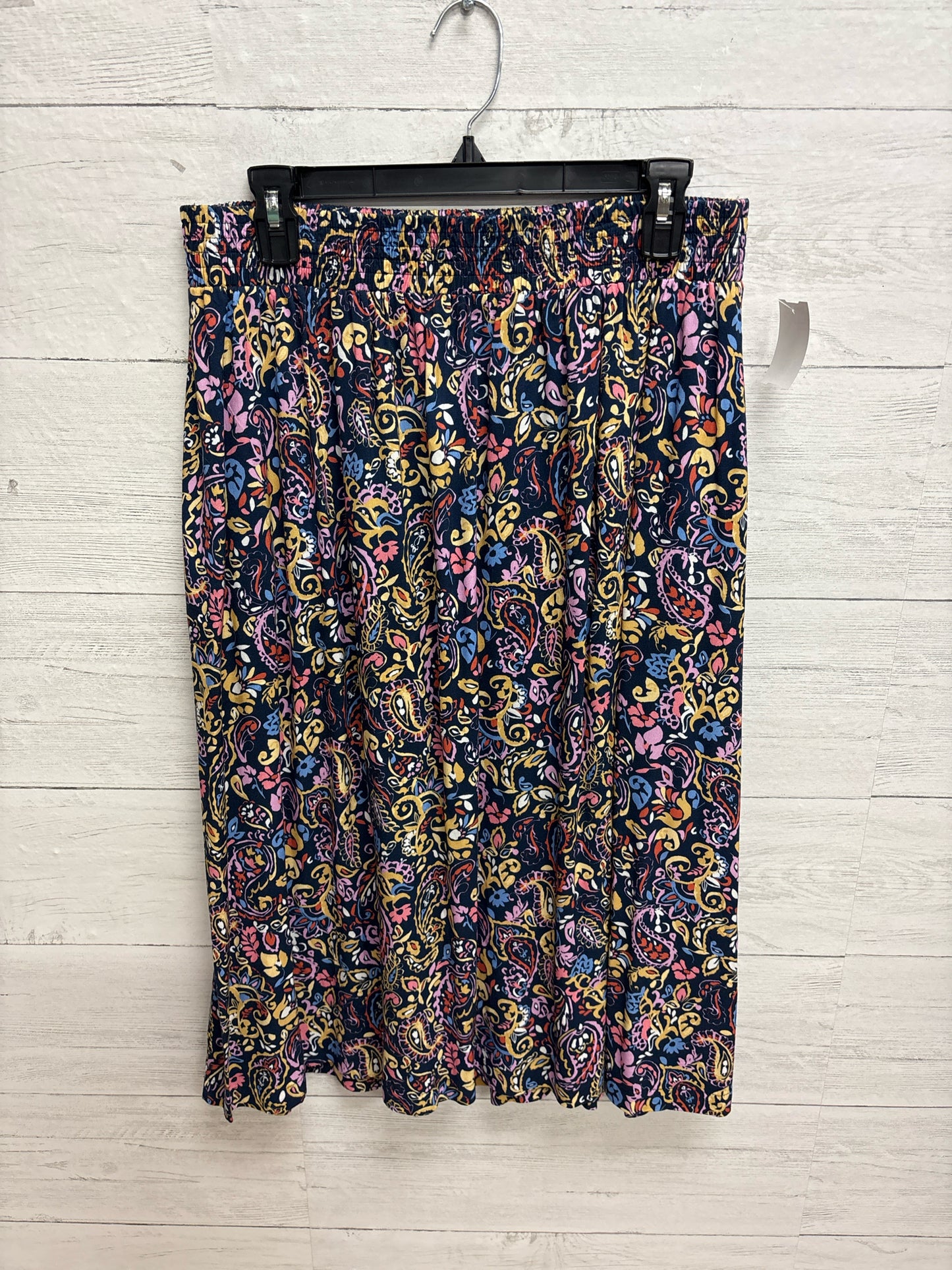 Size XS Croft & Barrow Pink/Yellow Skirt