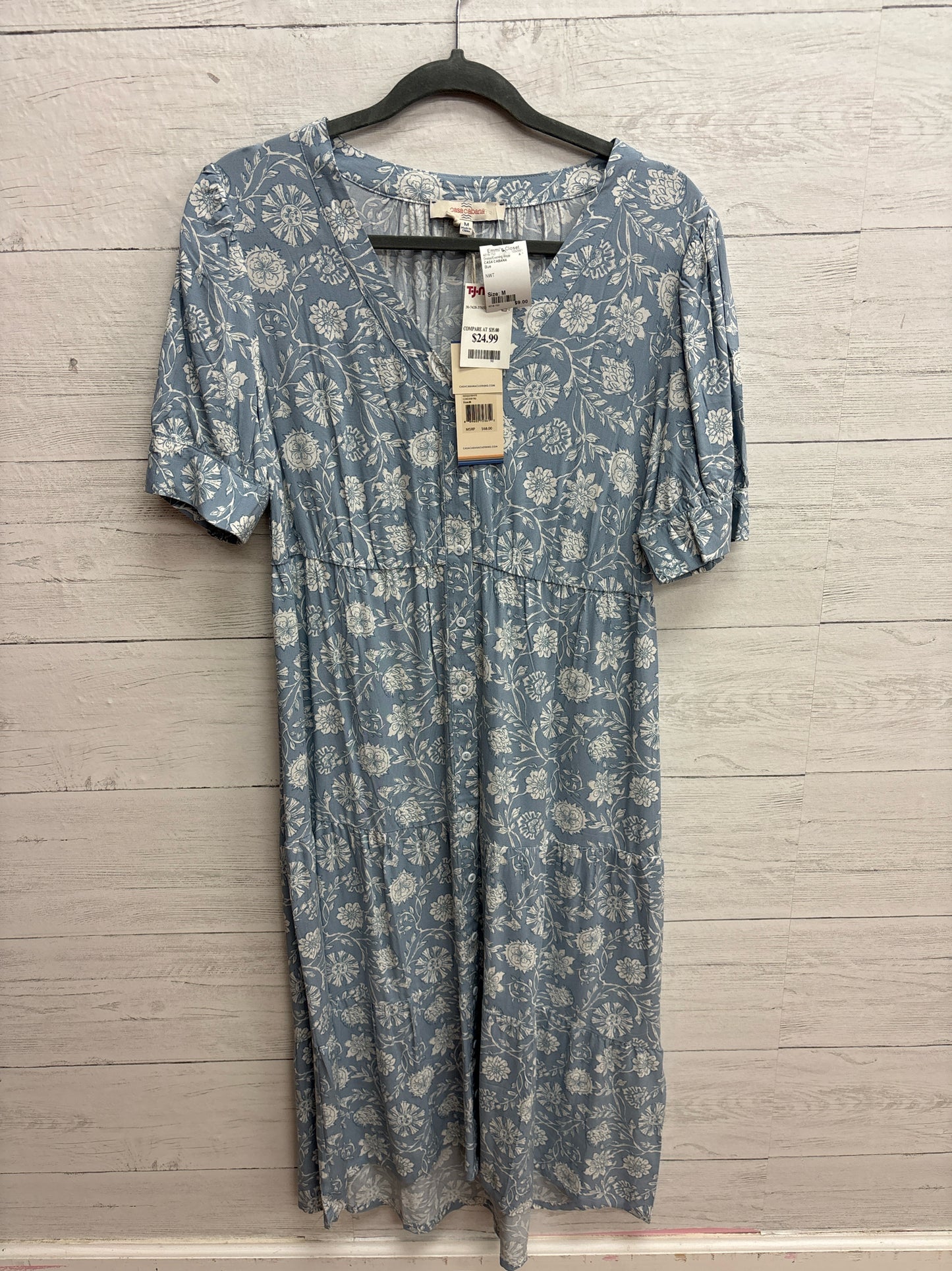 Size M CASA CABANA Blue Dress/Evening Wear