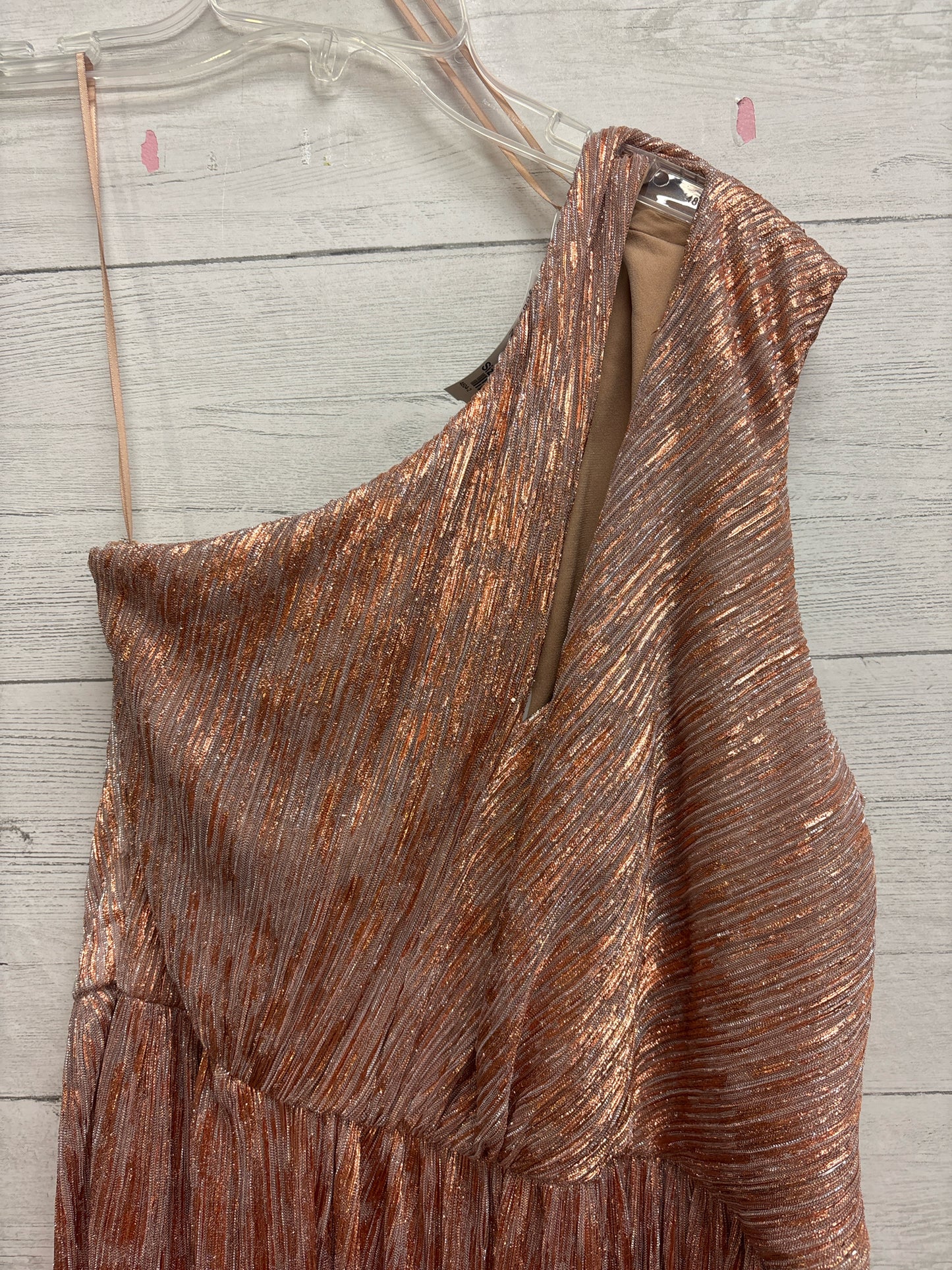 Size L DRESS THE POPULATION Nude GOWN