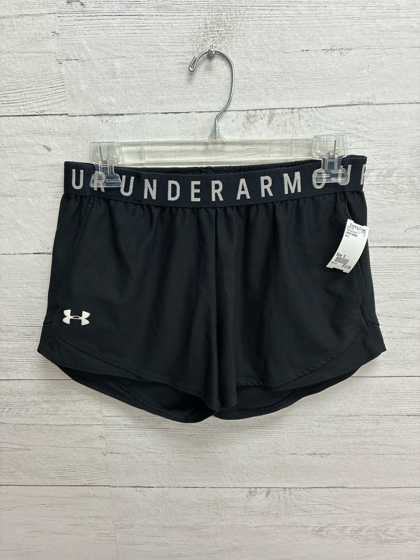 Size S UNDER ARMOR Black Womens Shorts
